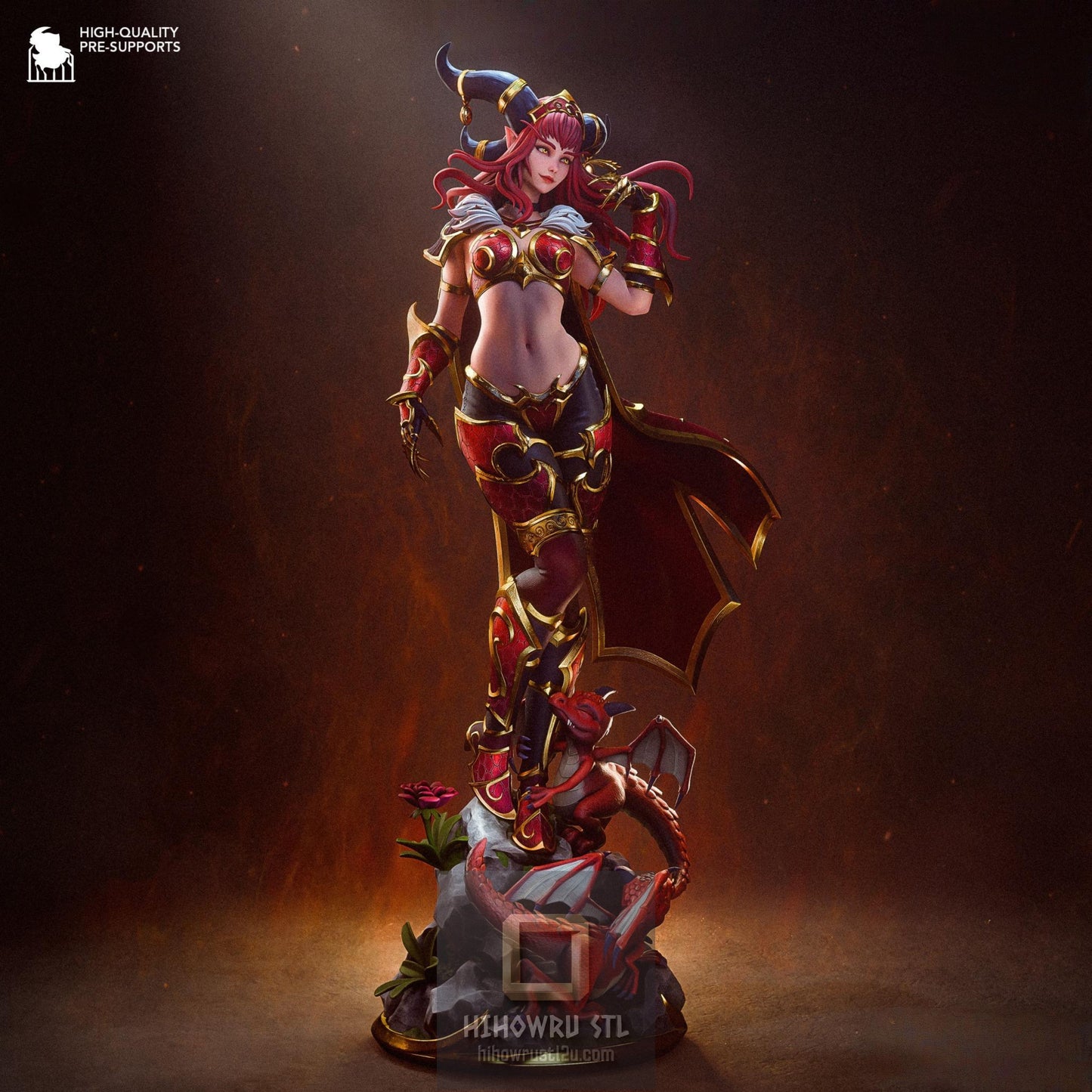 5523 Alexstrasza - World of Warcraft - STL 3D Print Files