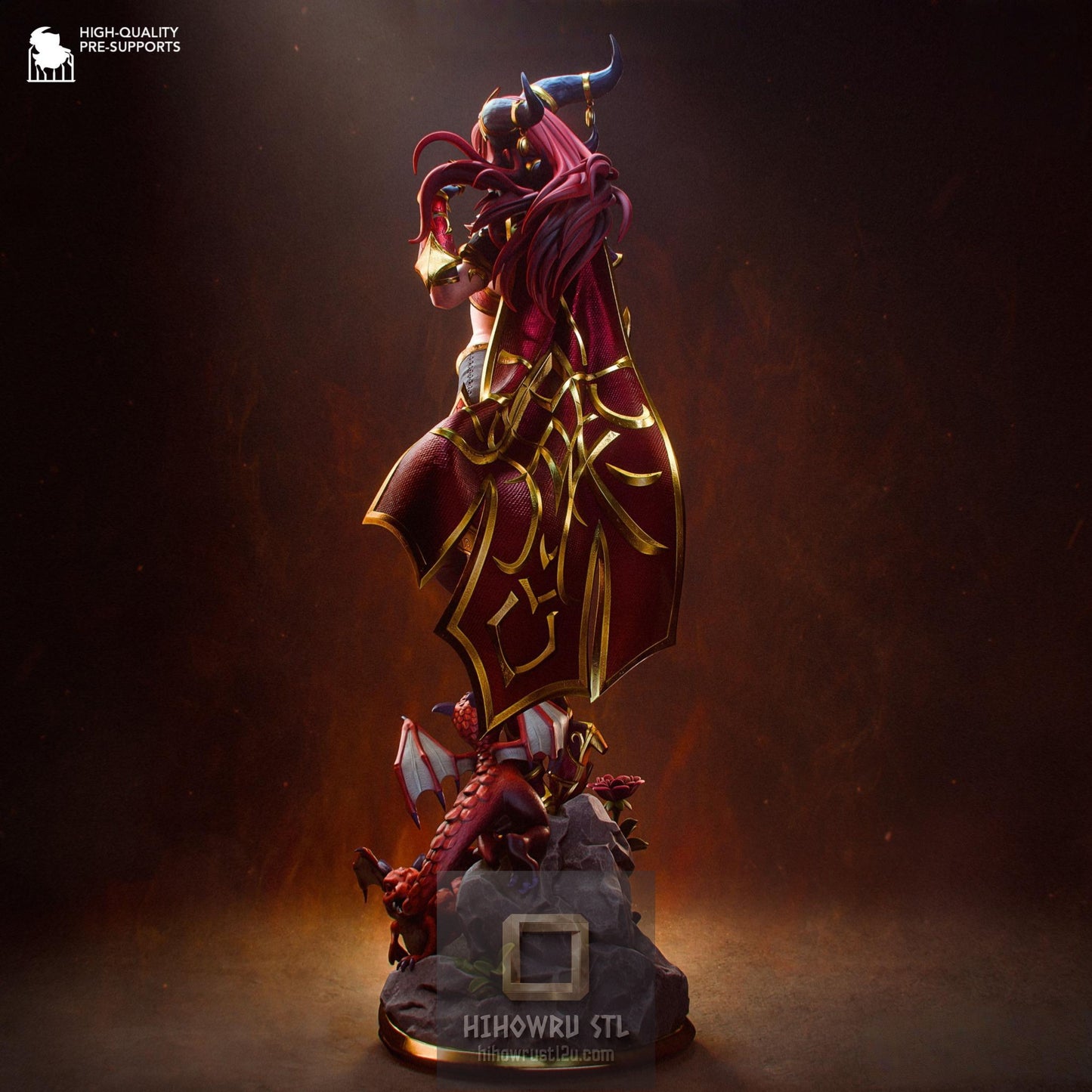 5523 Alexstrasza - World of Warcraft - STL 3D Print Files