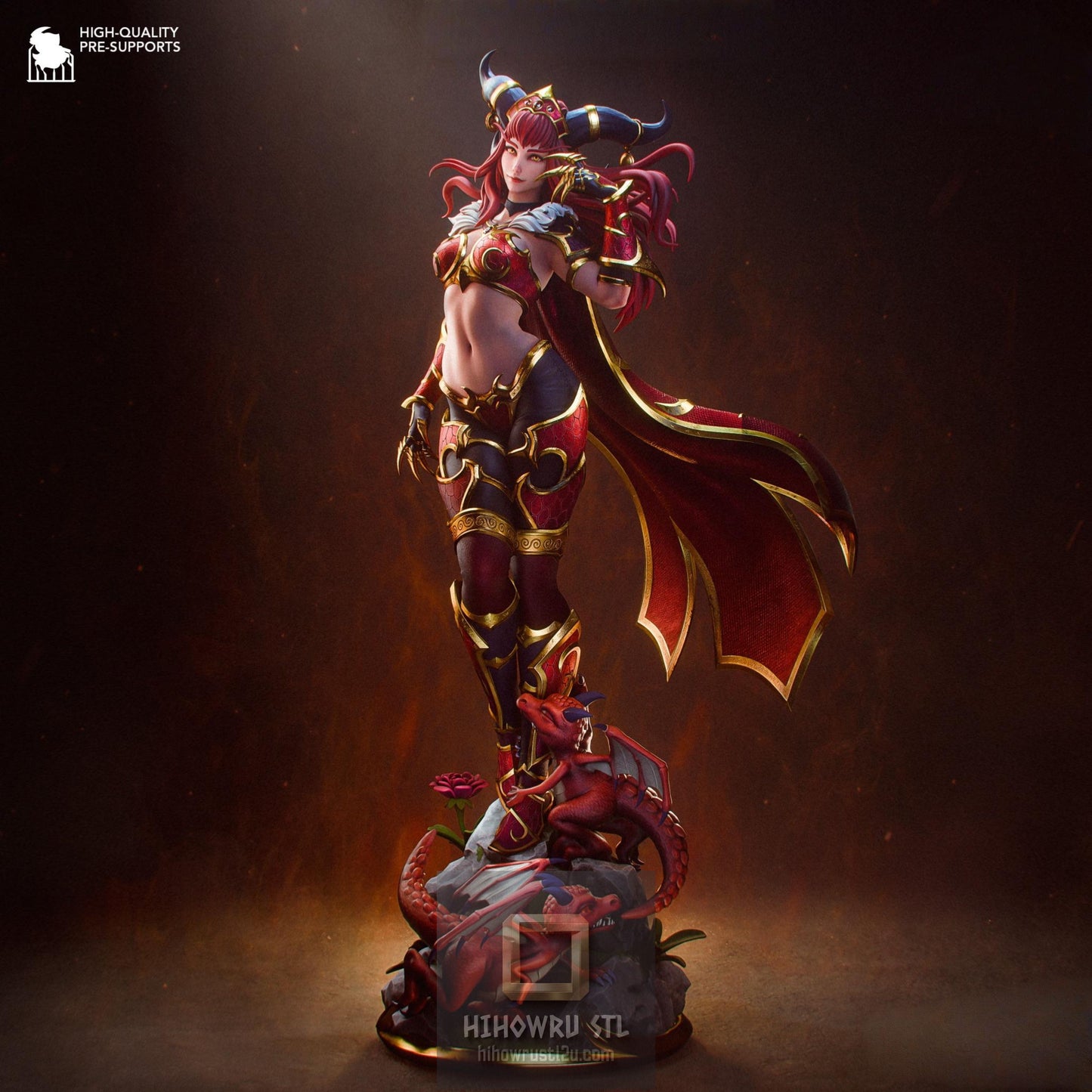 5523 Alexstrasza - World of Warcraft - STL 3D Print Files
