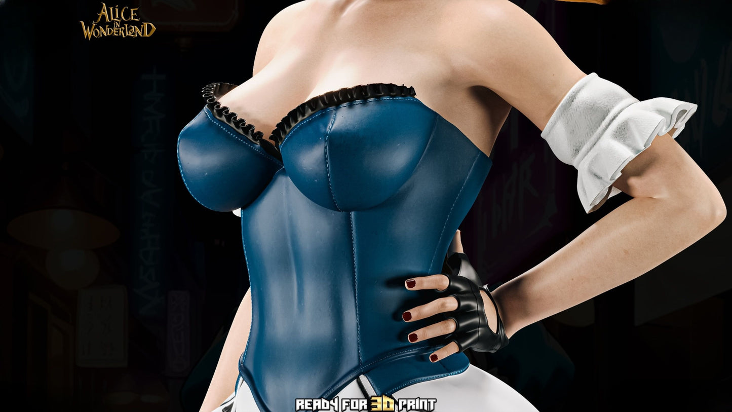 3919 Alice NSFW - Alice in Wonderland - STL 3D Print Files