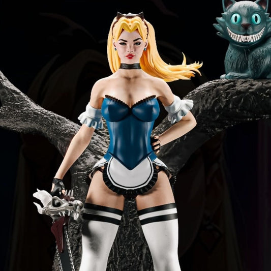 3919 Alice NSFW - Alice in Wonderland - STL 3D Print Files