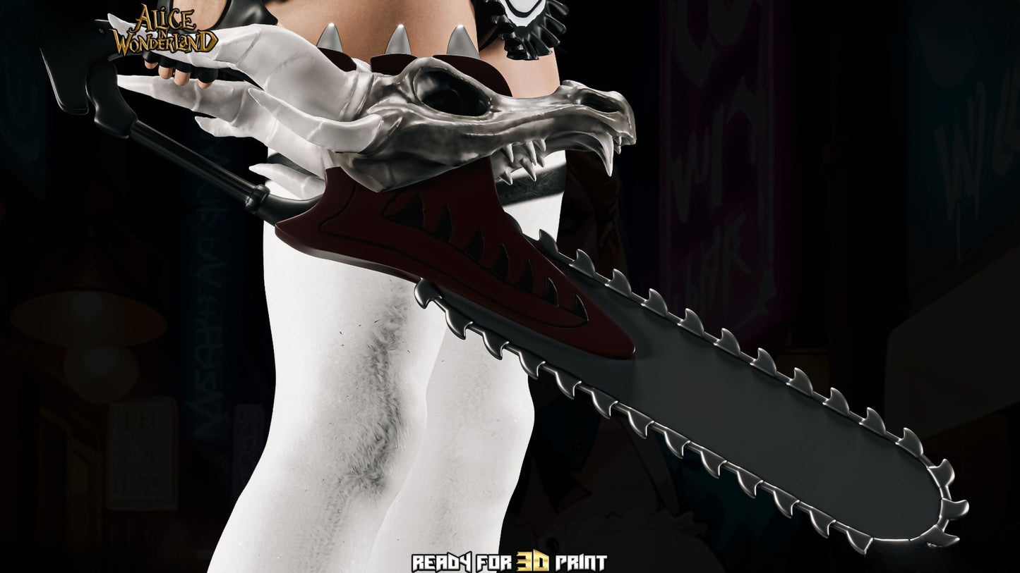 3919 Alice NSFW - Alice in Wonderland - STL 3D Print Files