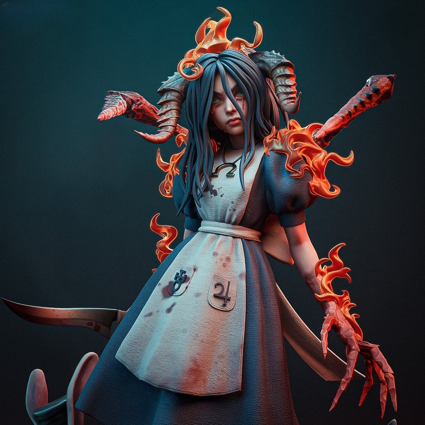 3507 Alice - Alice in Wonderland - STL 3D Print Files