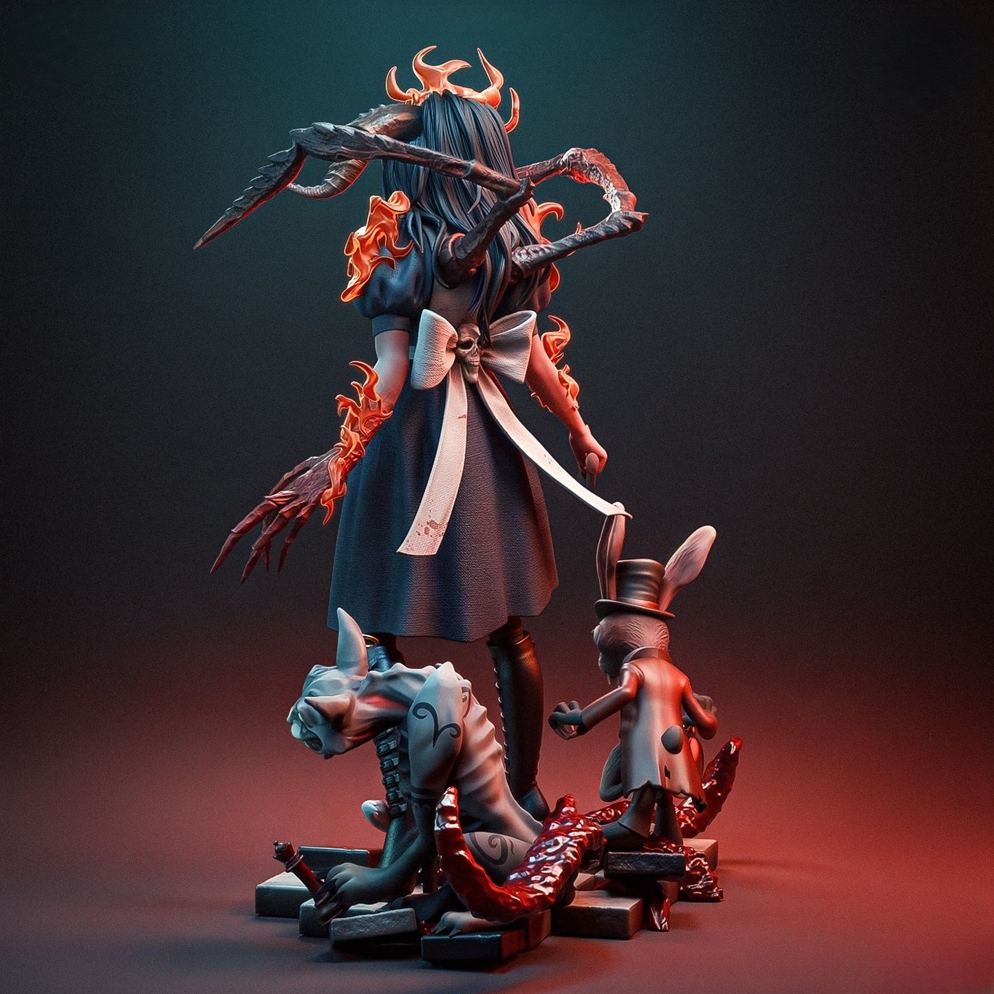 3507 Alice - Alice in Wonderland - STL 3D Print Files