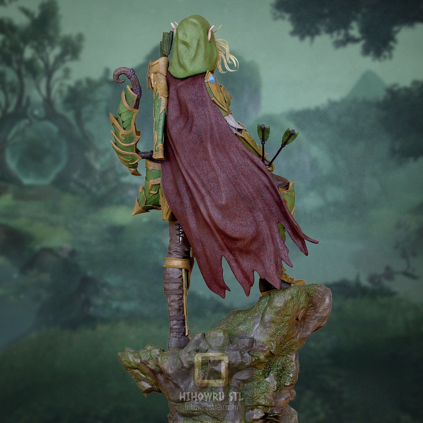 4929 Alleria Windrunner NSFW - WOW - STL 3D Print Files