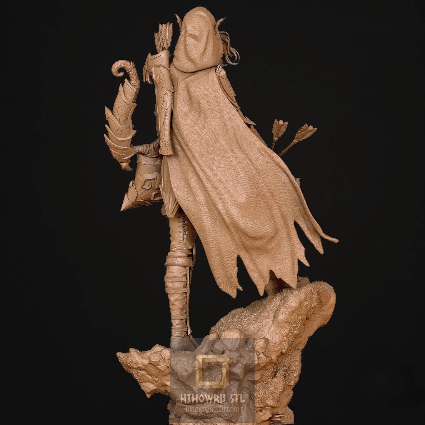 4929 Alleria Windrunner NSFW - WOW - STL 3D Print Files