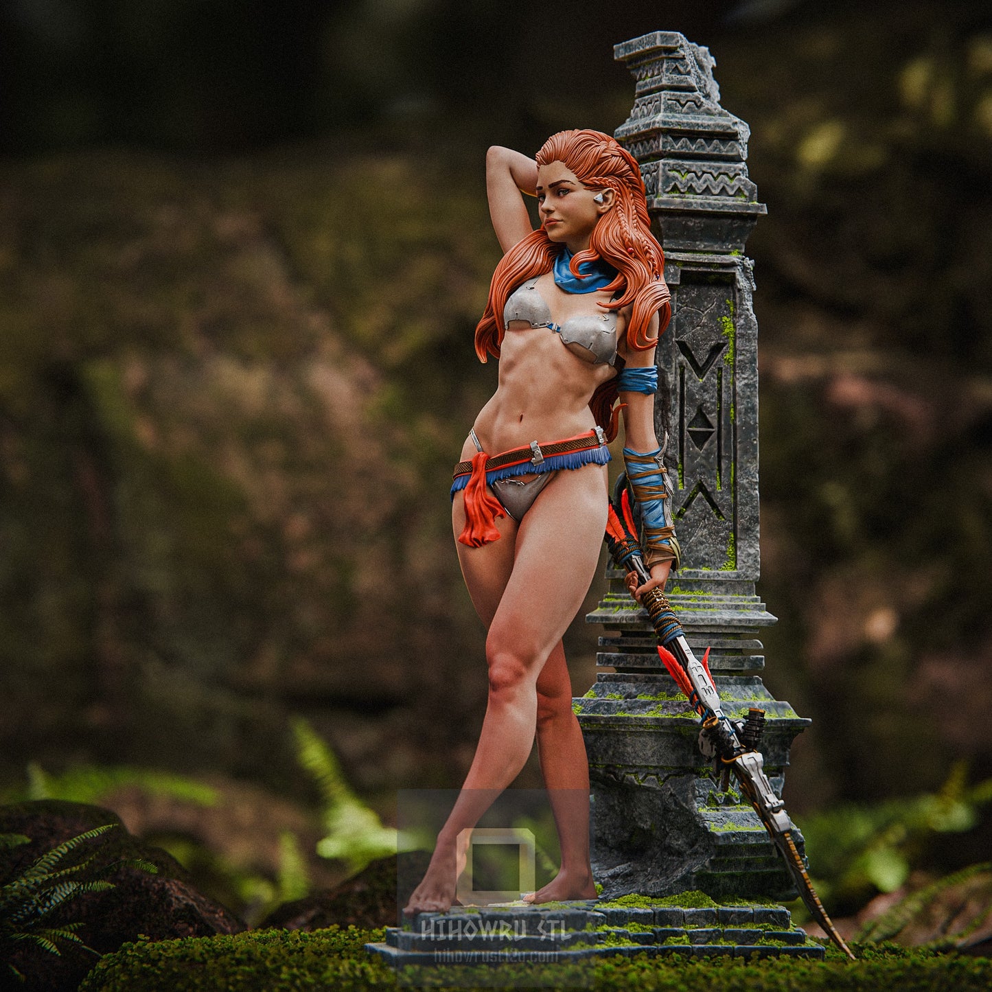 4666 Aloy NSFW - Horizon Zero Dawn - STL 3D Print Files