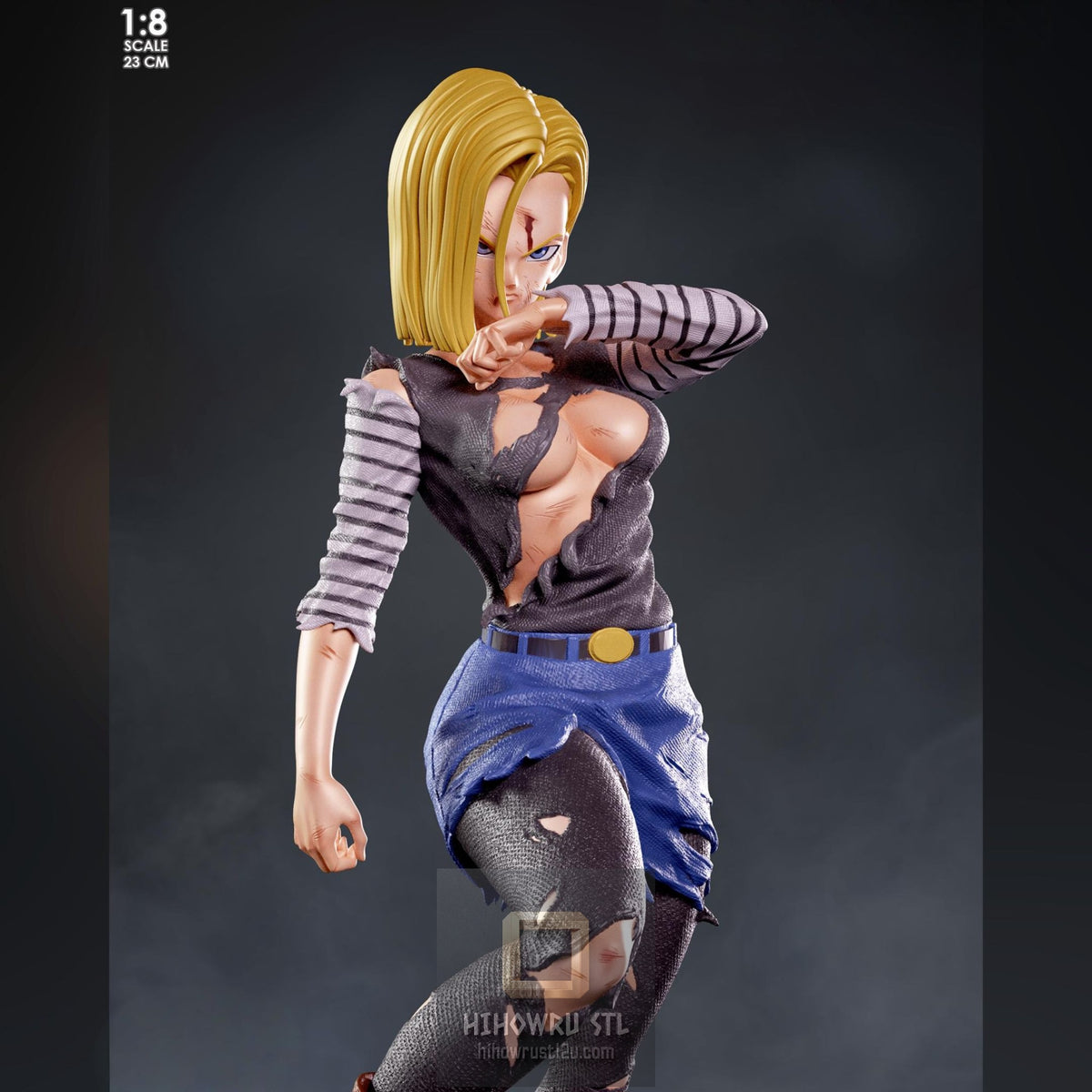 5564 Android 18 - Dragon Ball - STL 3D Print Files