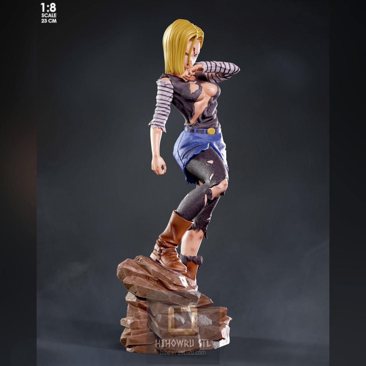 5564 Android 18 - Dragon Ball - STL 3D Print Files