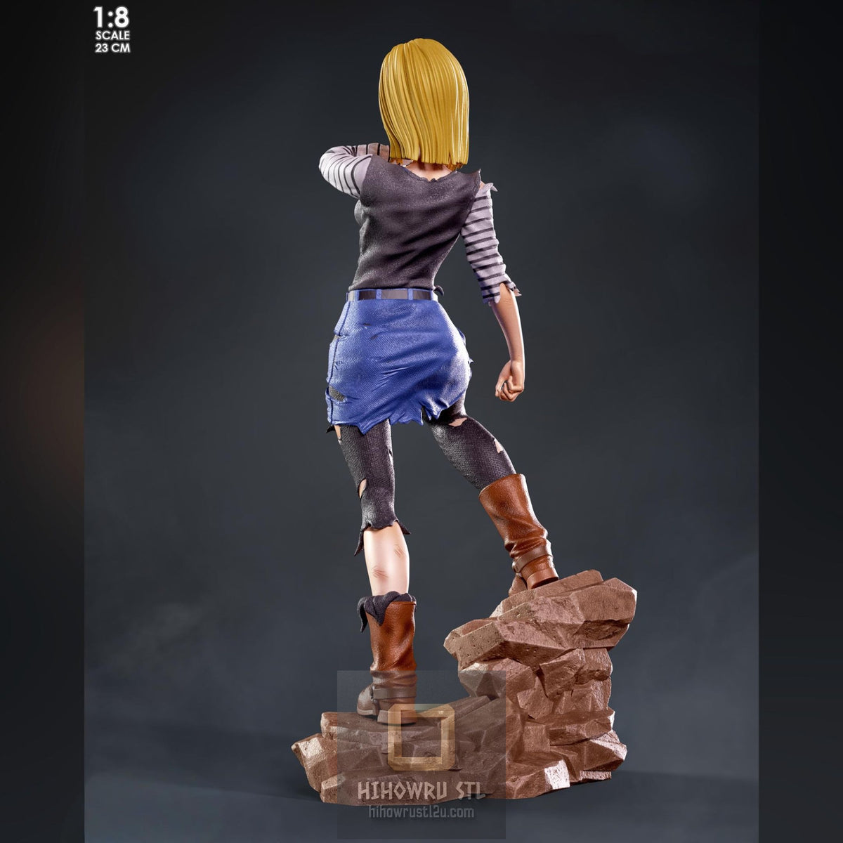 5564 Android 18 - Dragon Ball - STL 3D Print Files