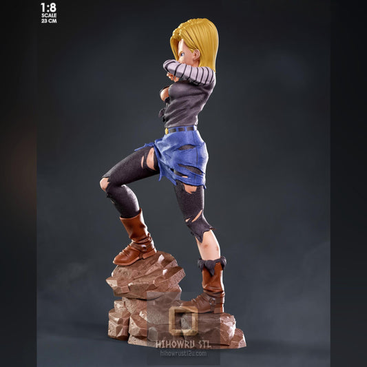 5564 Android 18 - Dragon Ball - STL 3D Print Files