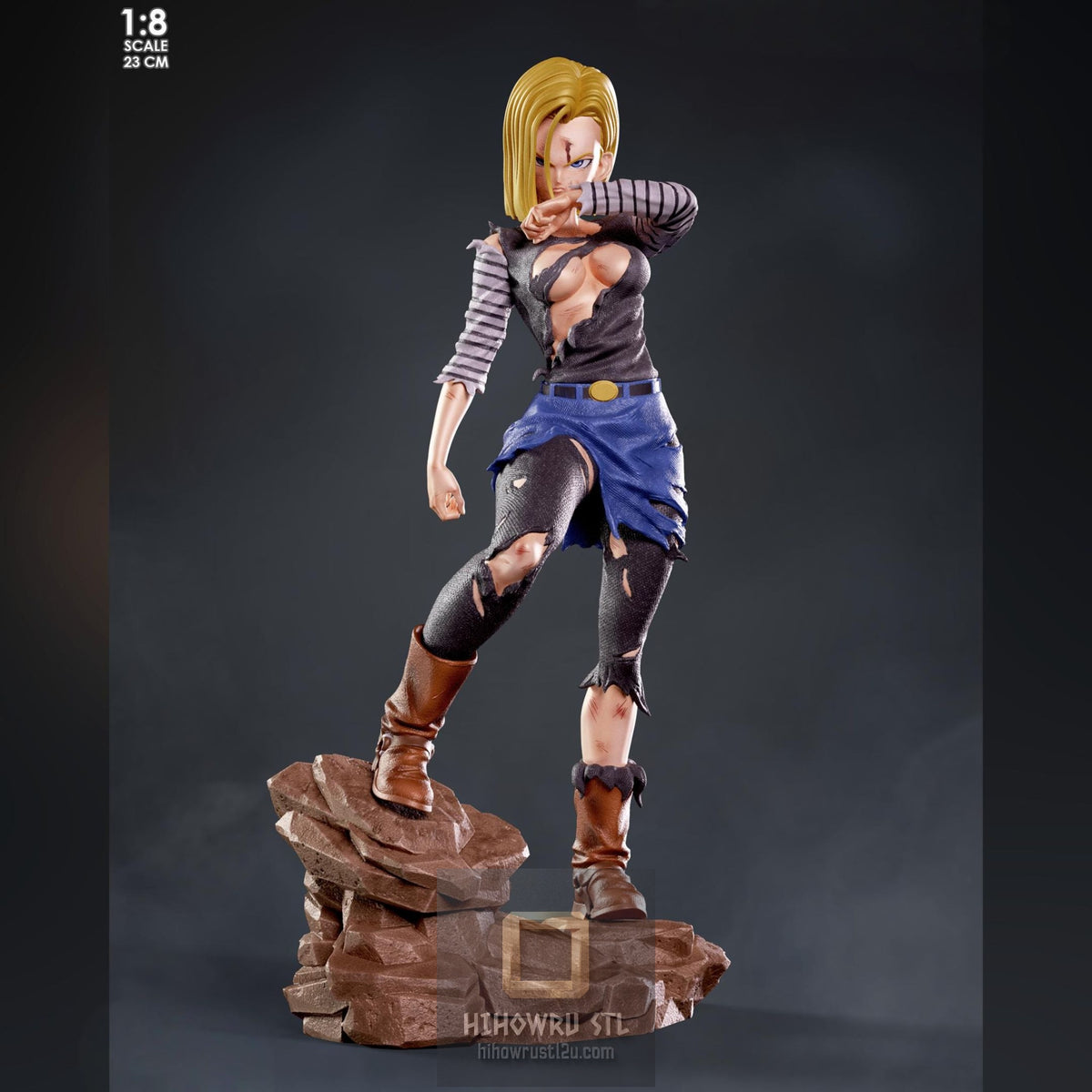 5564 Android 18 - Dragon Ball - STL 3D Print Files