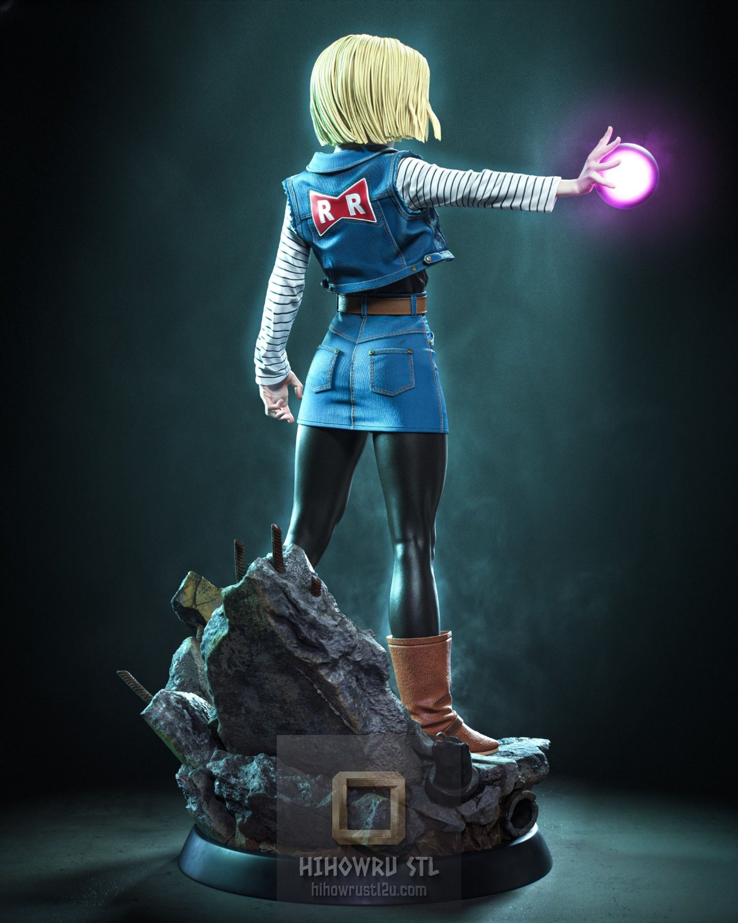 5273 Android 18 - Dragon Ball - STL 3D Print Files