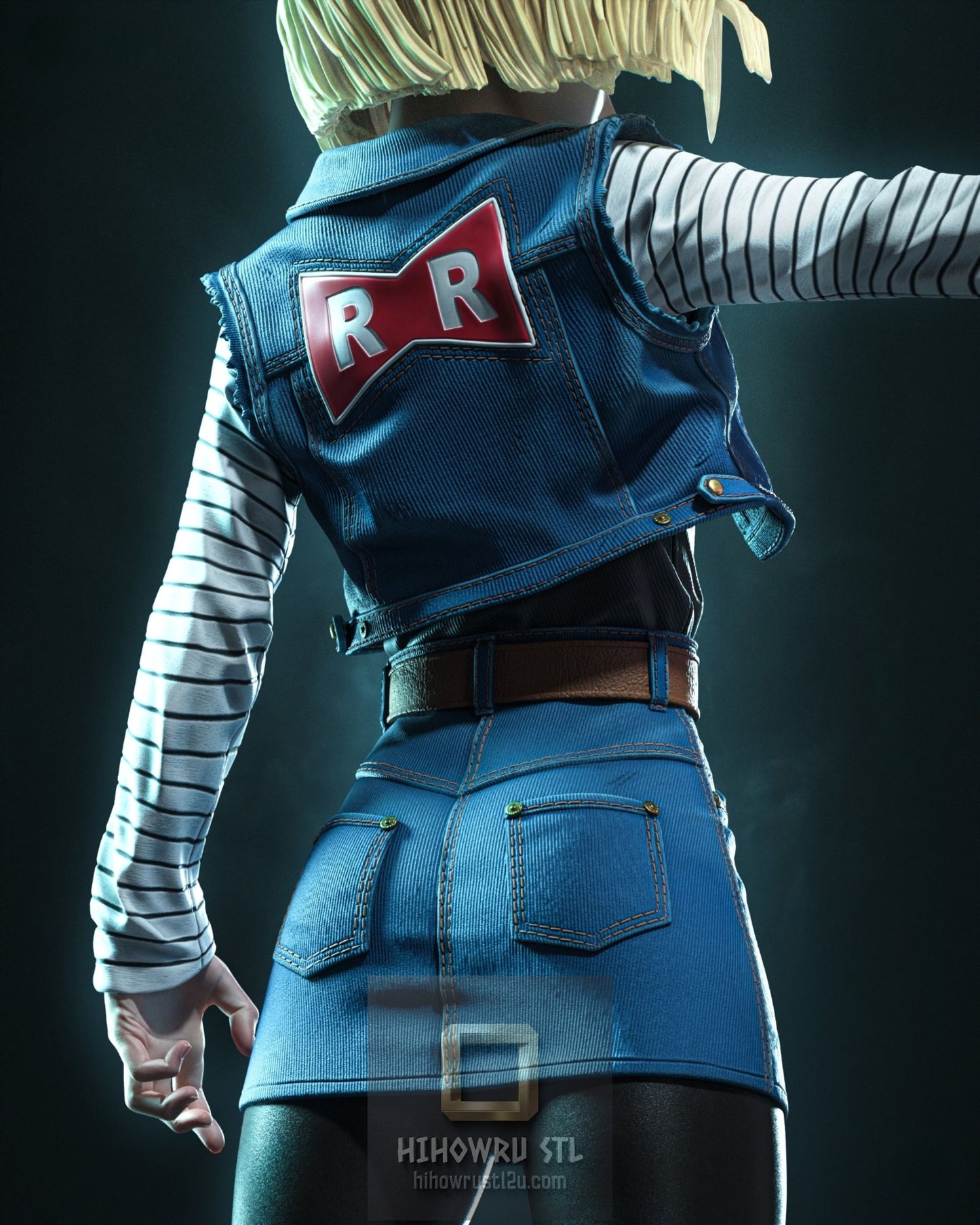 5273 Android 18 - Dragon Ball - STL 3D Print Files
