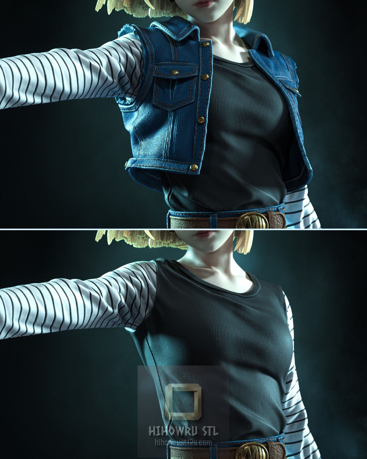 5273 Android 18 - Dragon Ball - STL 3D Print Files