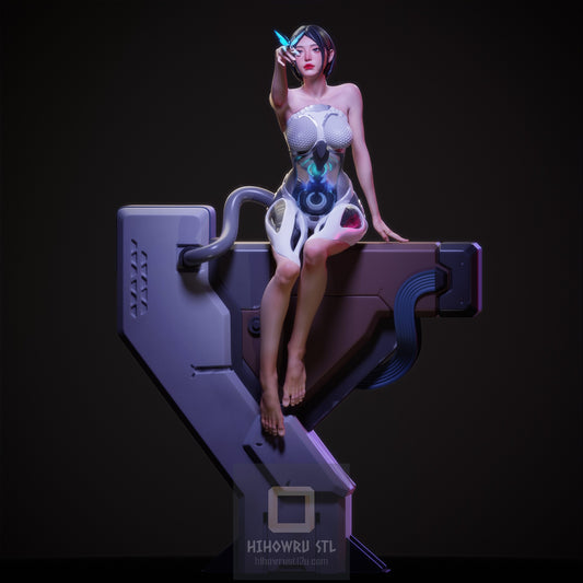 4289 Android Girl - STL 3D Print Files