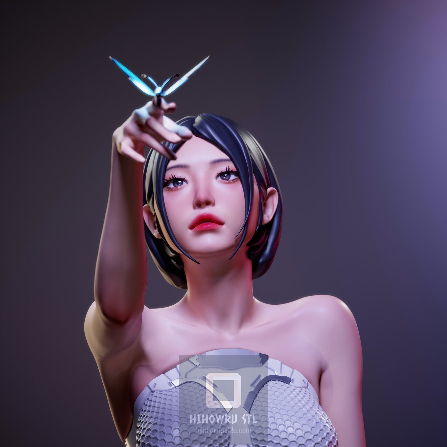 4289 Android Girl - STL 3D Print Files