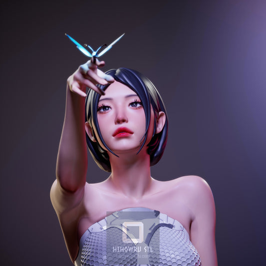 4289 Android Girl - STL 3D Print Files