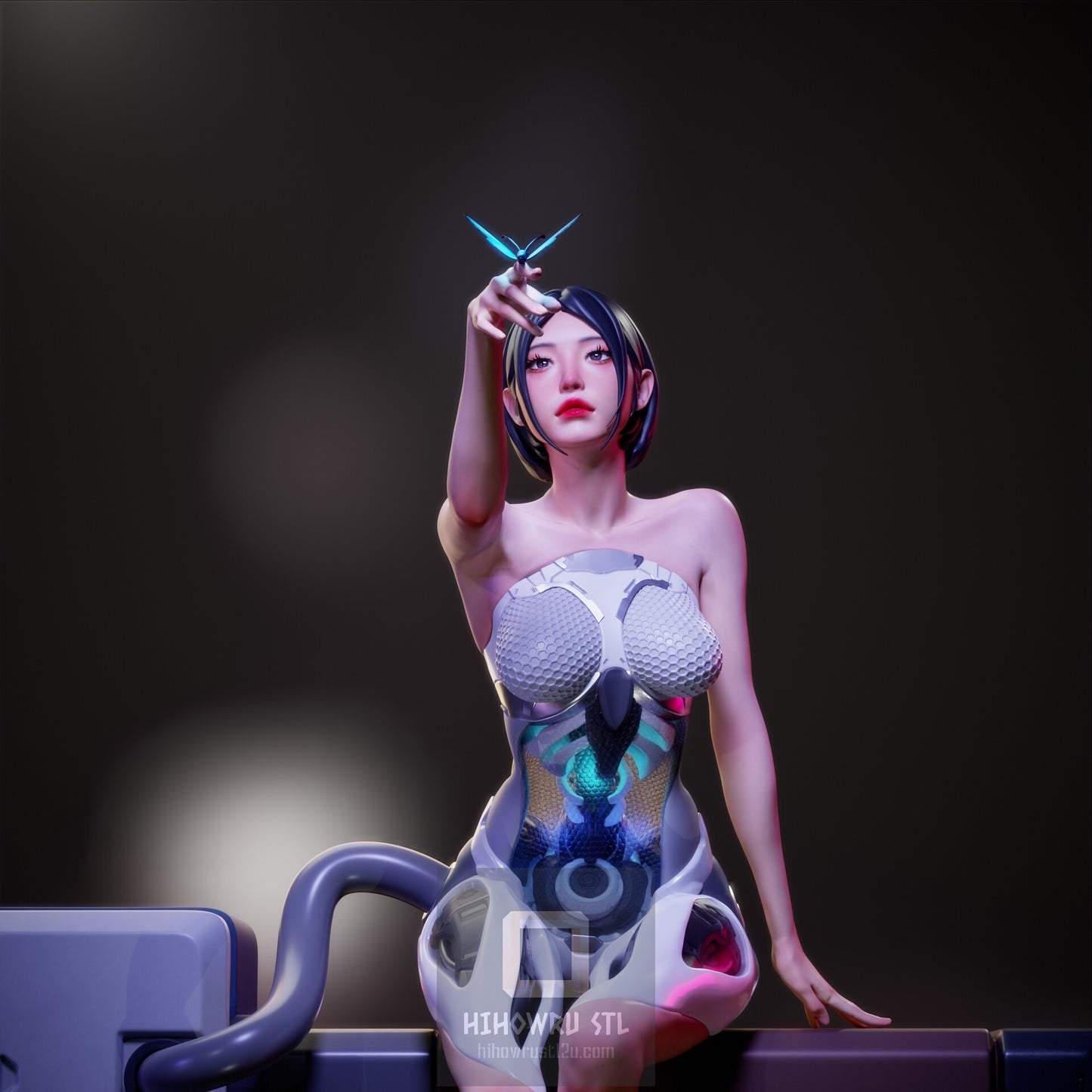 4289 Android Girl - STL 3D Print Files