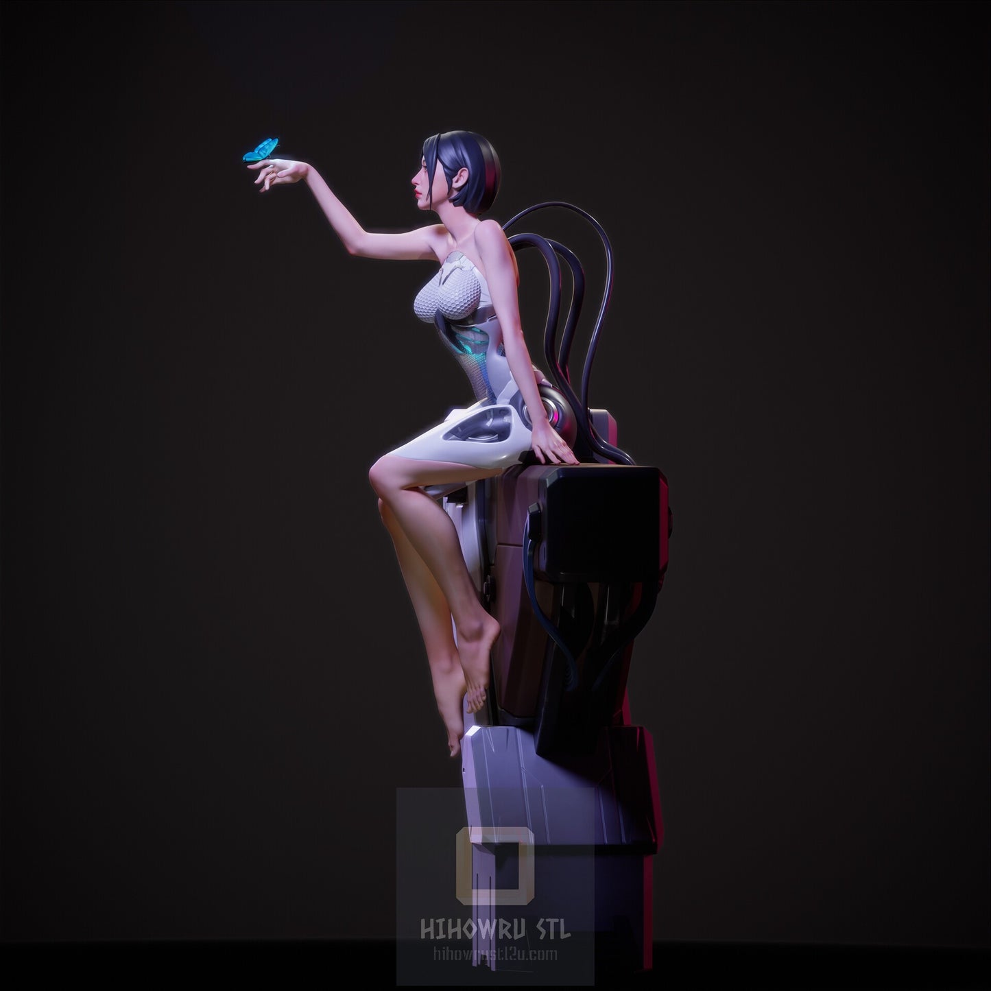 4289 Android Girl - STL 3D Print Files