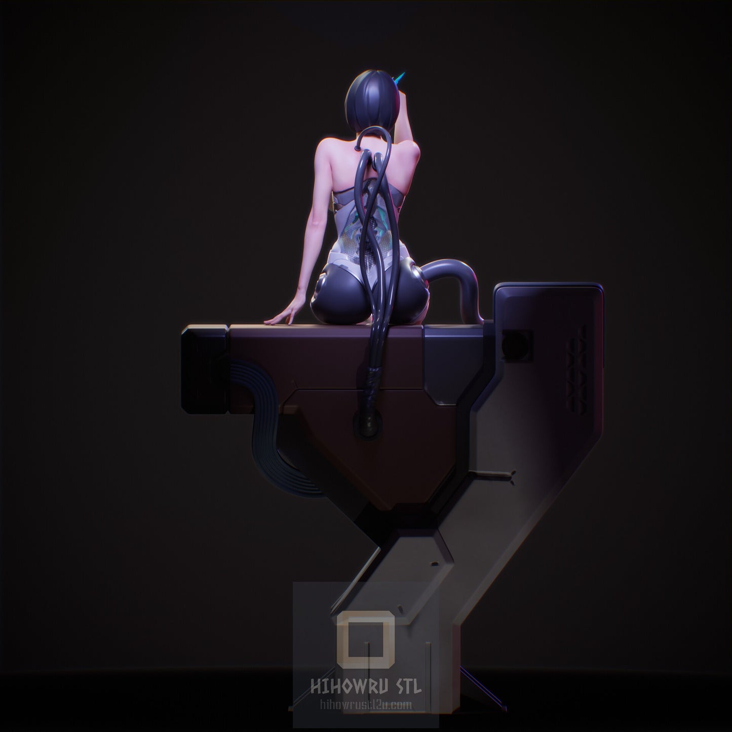 4289 Android Girl - STL 3D Print Files