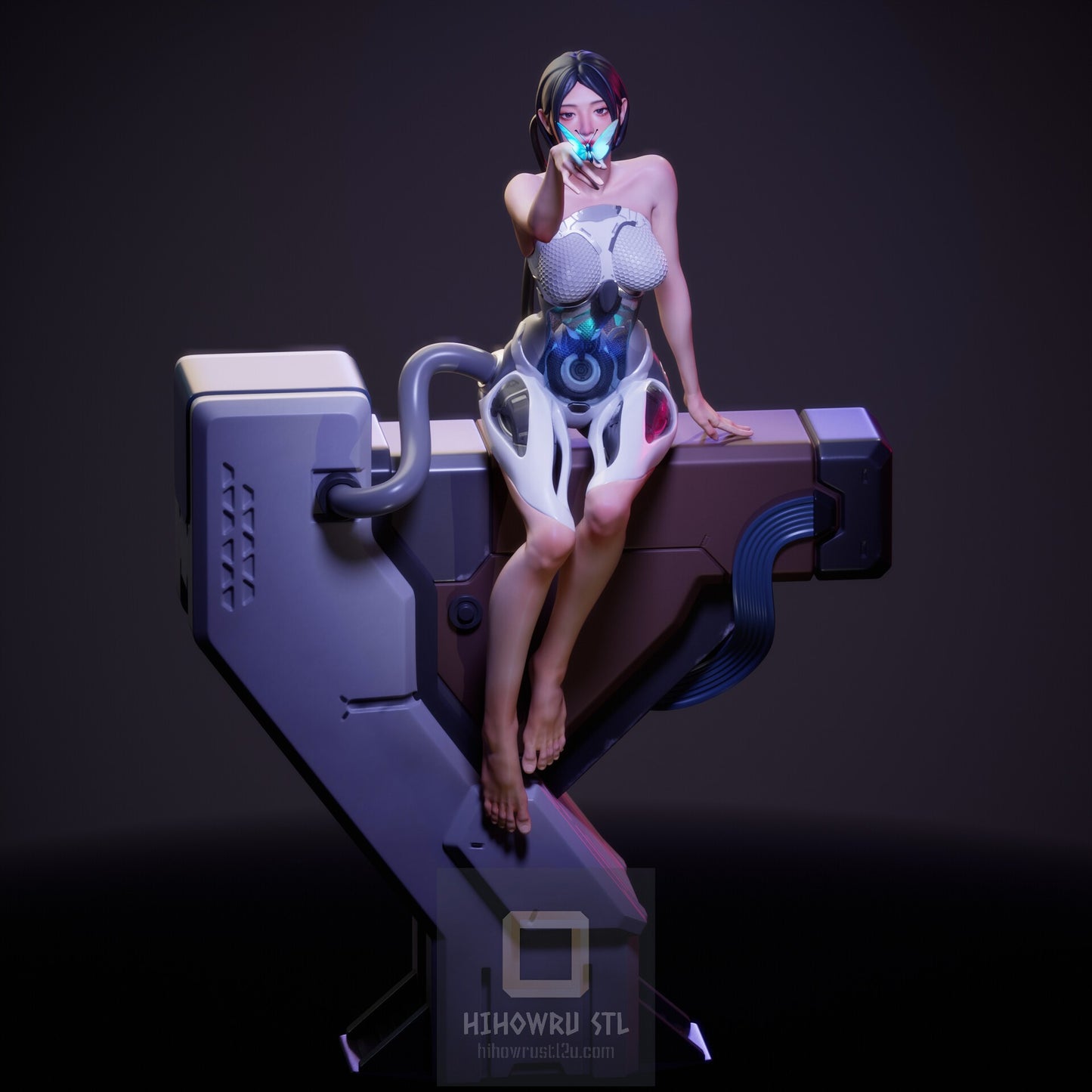 4289 Android Girl - STL 3D Print Files