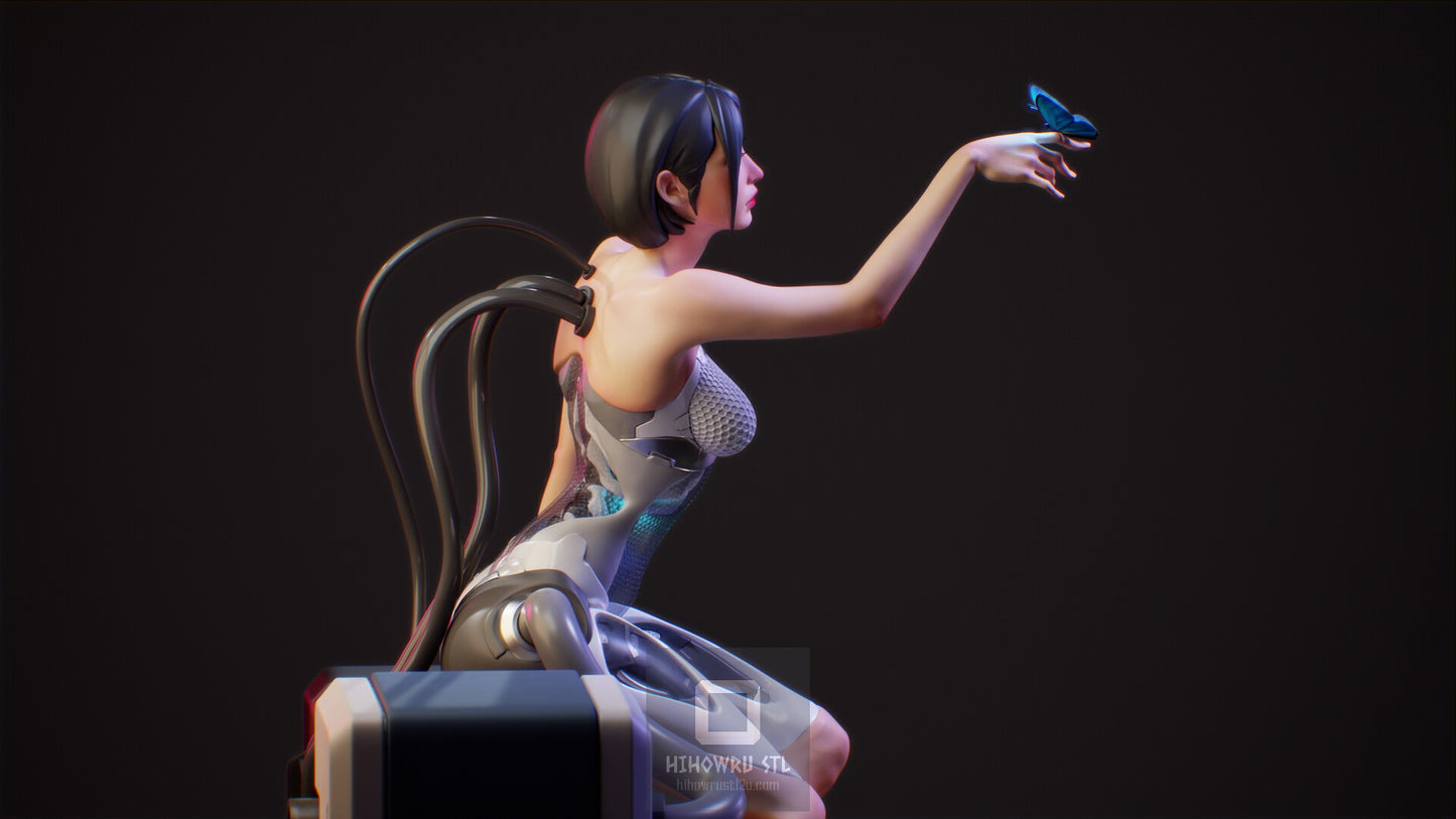 4289 Android Girl - STL 3D Print Files