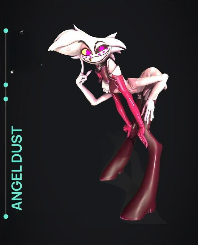 3045 Angel Dust - Hazbin Hotel - STL 3D Print Files