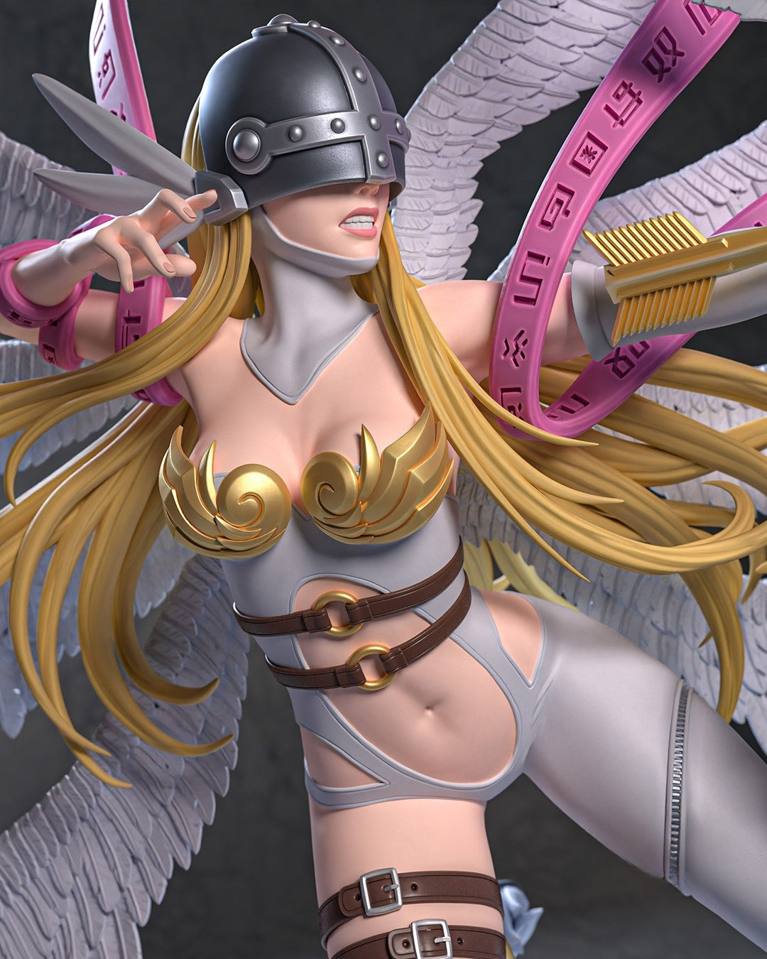 4168 Angewomon NSFW - Digimon - STL 3D Print Files