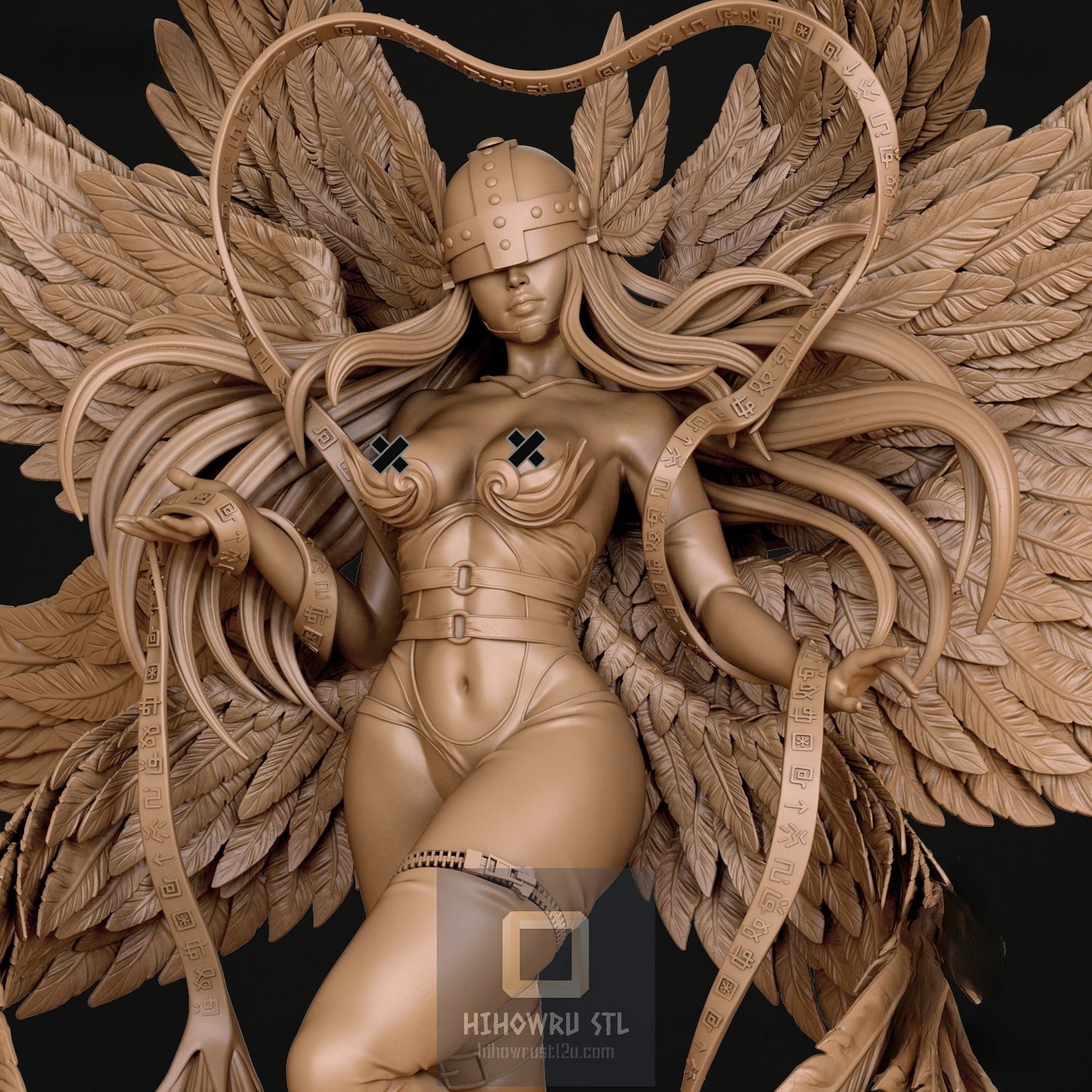 4601 Angewomon NSFW - Digimon - STL 3D Print Files