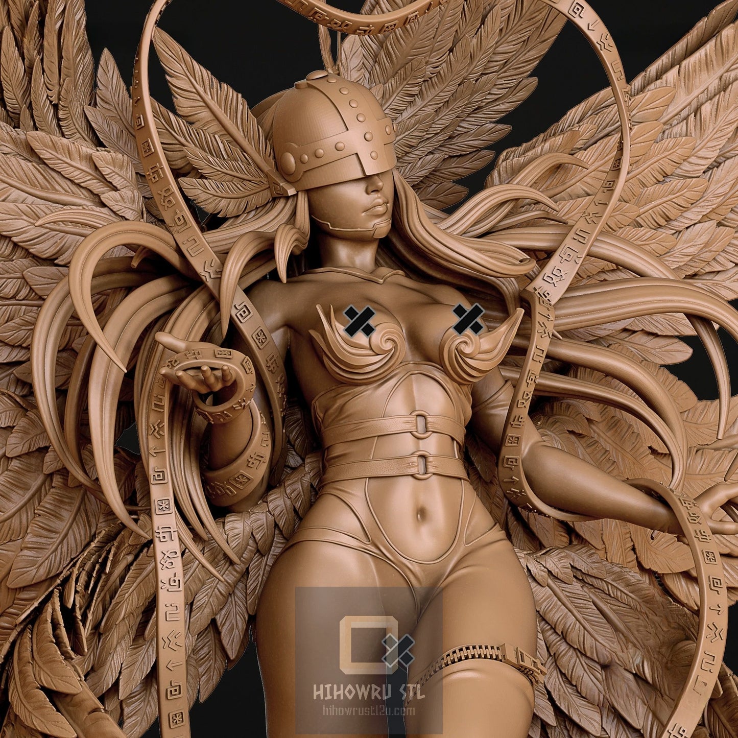 4601 Angewomon NSFW - Digimon - STL 3D Print Files