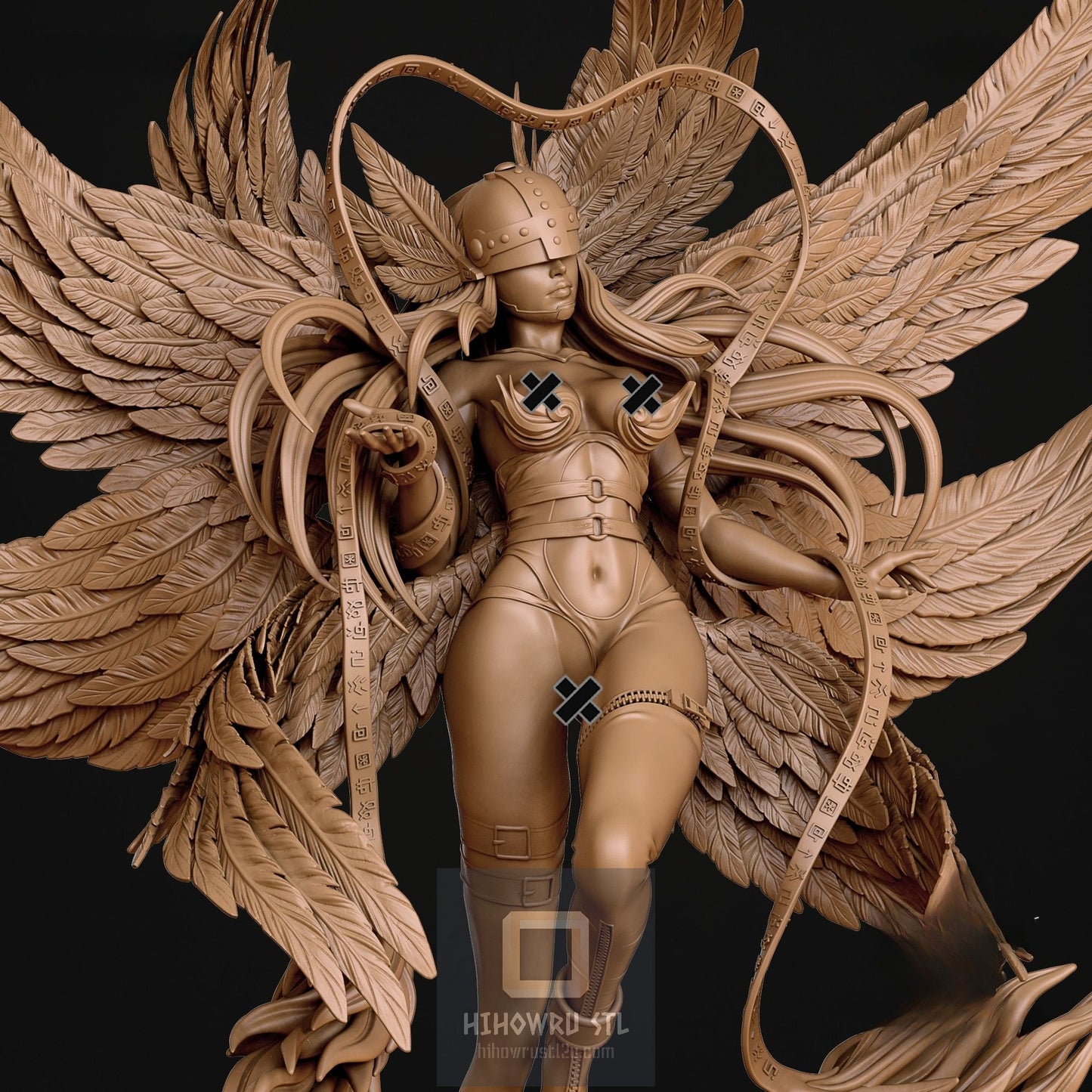 4601 Angewomon NSFW - Digimon - STL 3D Print Files