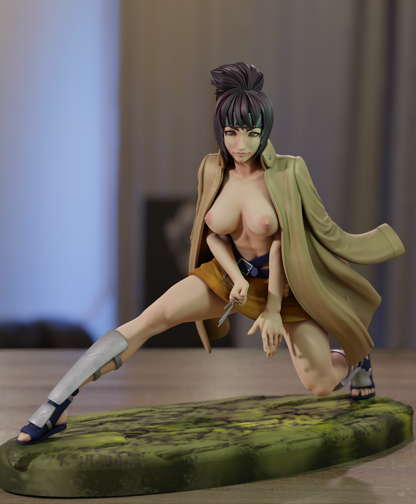 1905 Anko Mitarashi NSFW - Naruto - STL 3D Print Files