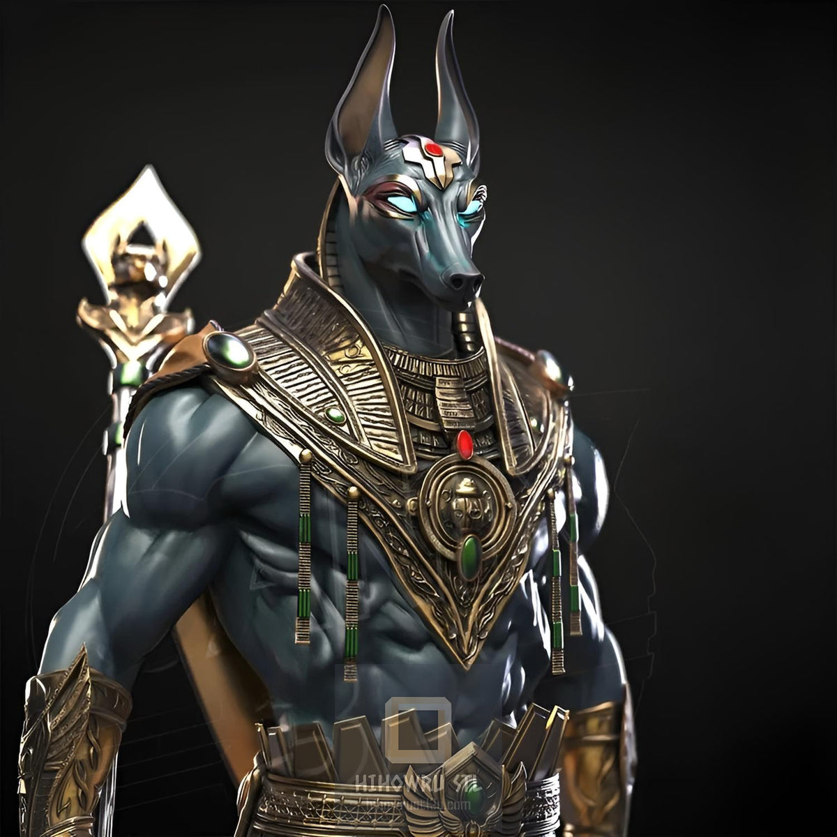 4843 Anubis - STL 3D Print Files – My Stl