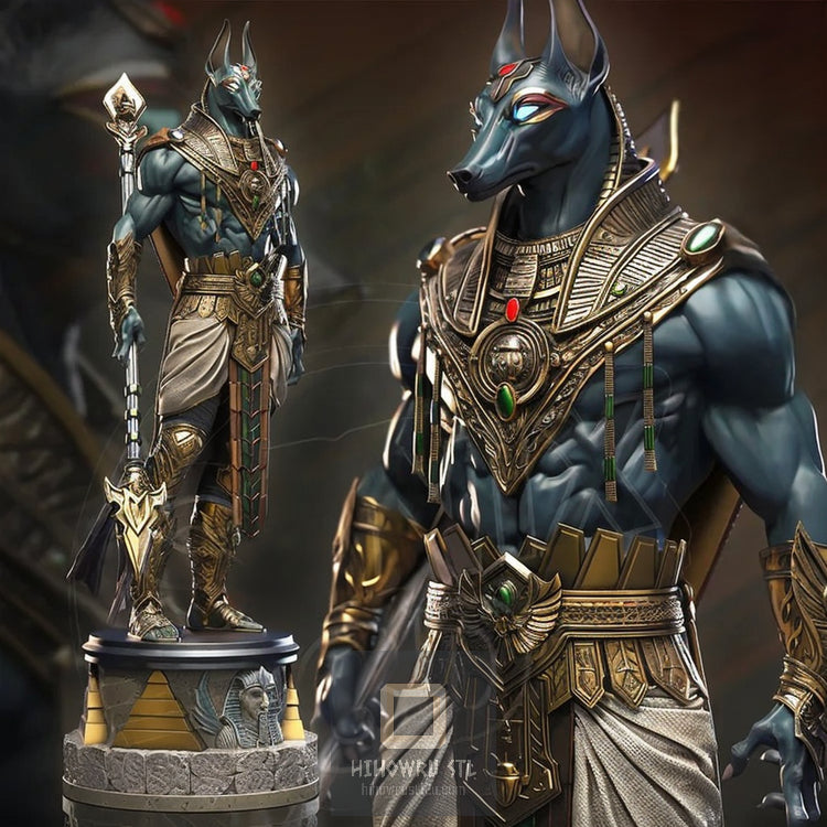 4843 Anubis - STL 3D Print Files