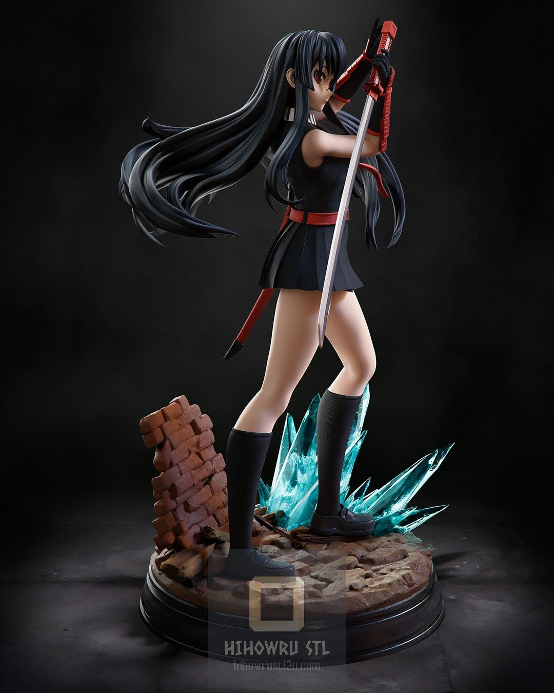 4415 Akame - Akame Ga Kill! - STL 3D Print Files