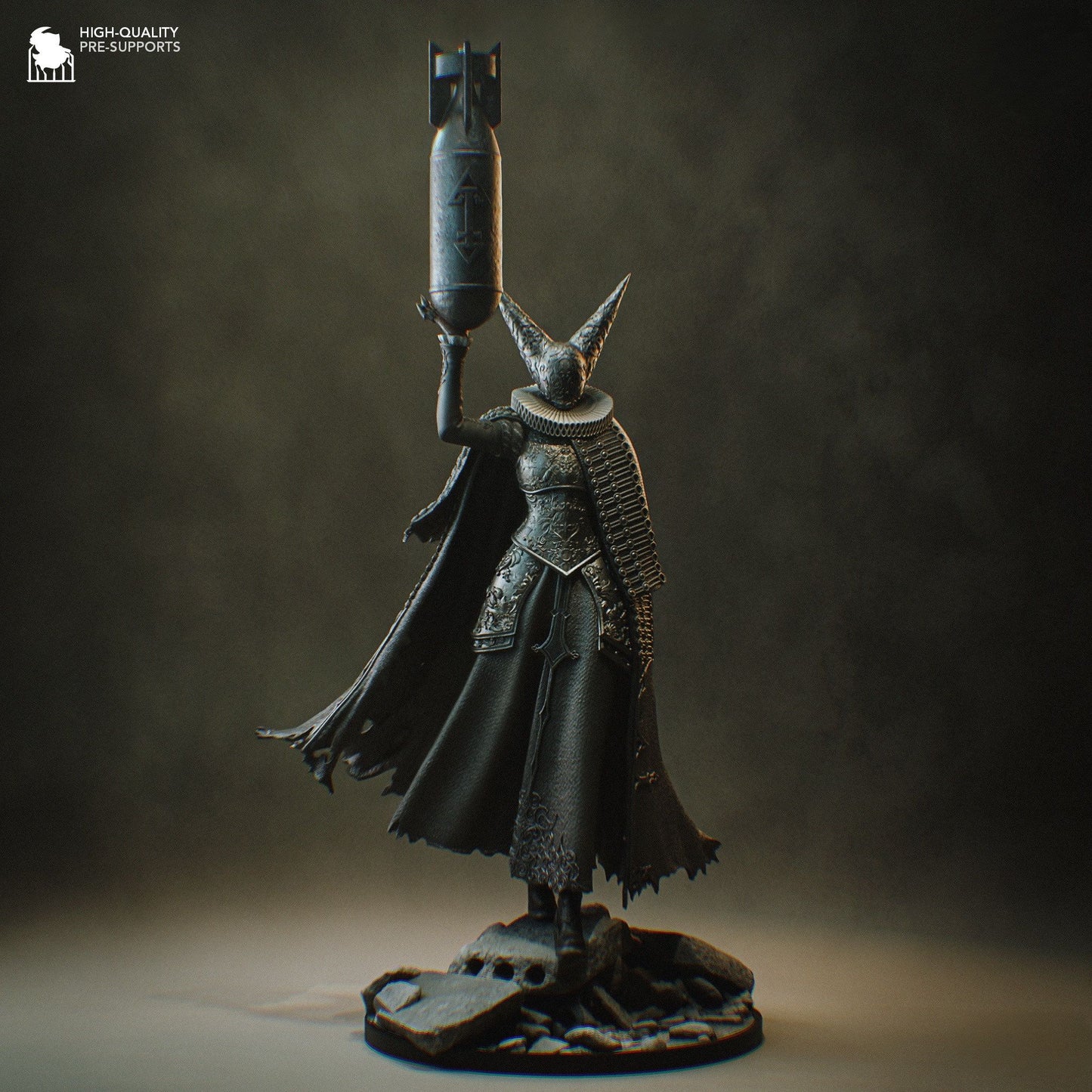 3942 Artillery Witch - Trench Crusade - STL 3D Print Files