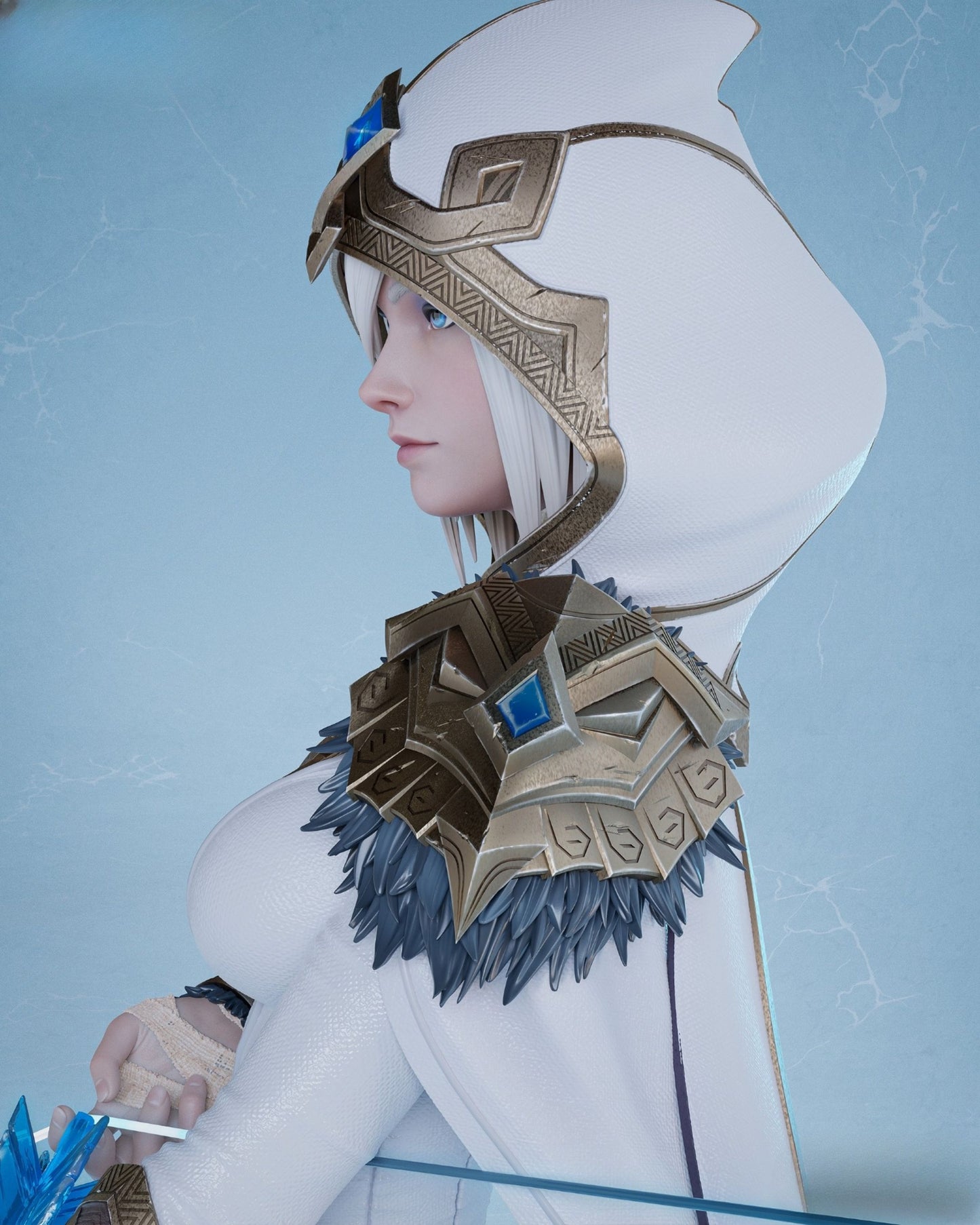 3061 Ashe - League of Legends - STL 3D Print Files