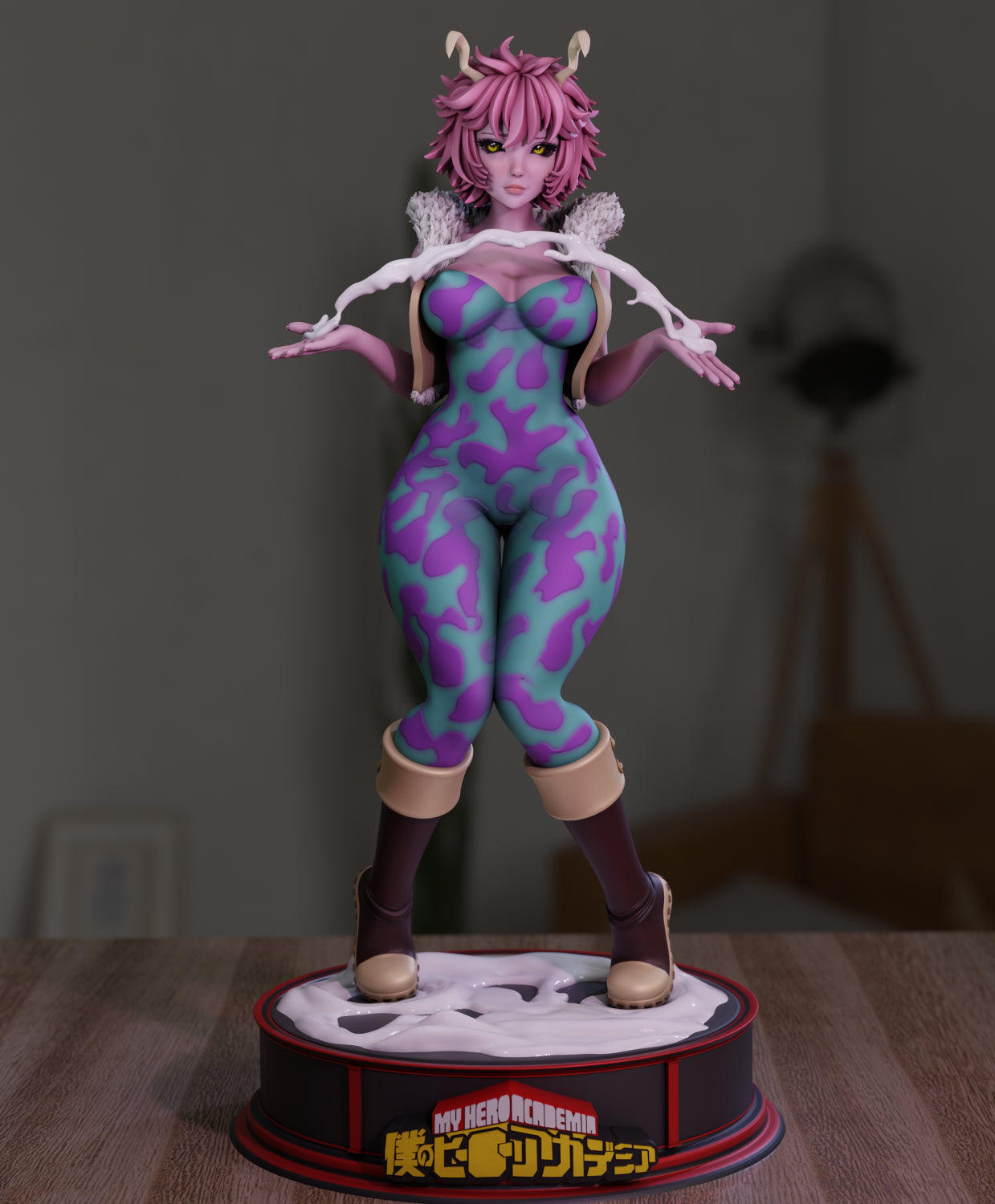 3261 Mina Ashido NSFW - My Hero Academia - STL 3D Print Files