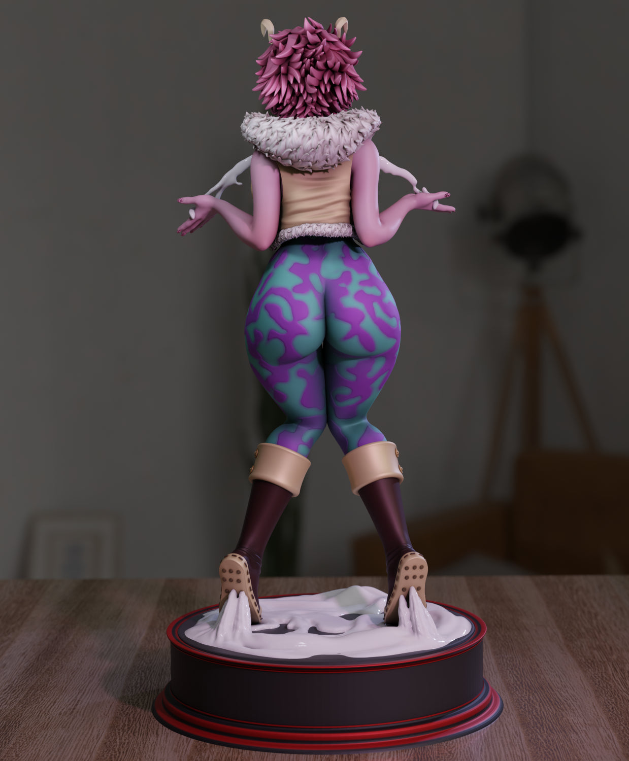 3261 Mina Ashido NSFW - My Hero Academia - STL 3D Print Files