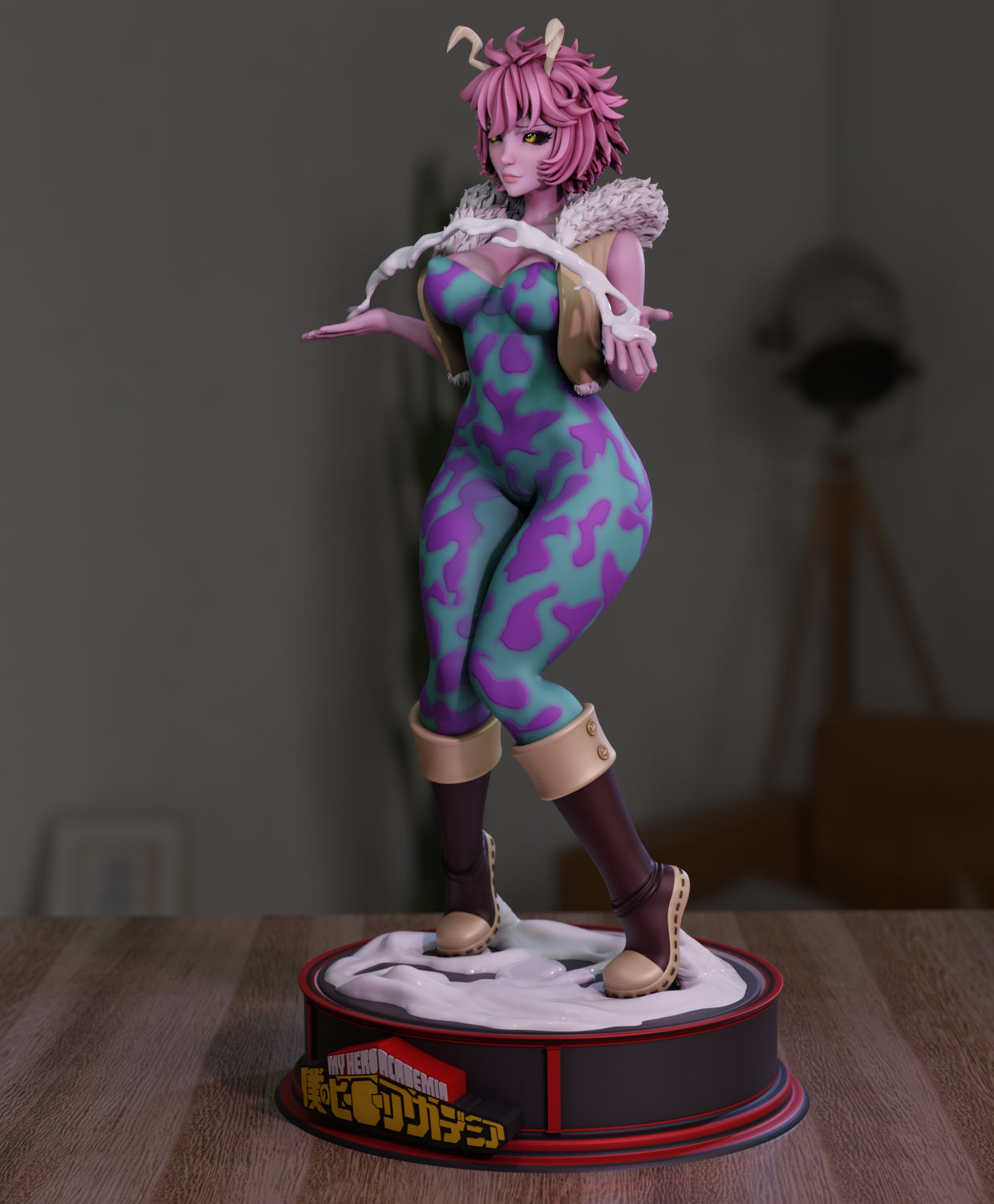 3261 Mina Ashido NSFW - My Hero Academia - STL 3D Print Files