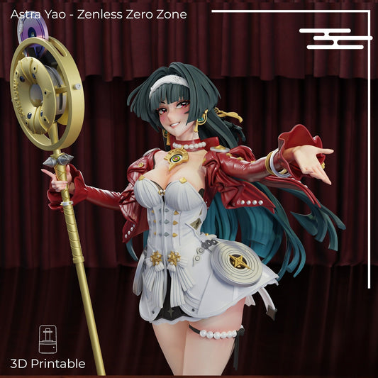 4090 Astra Yao - Zenless Zone Zero - STL 3D Print Files
