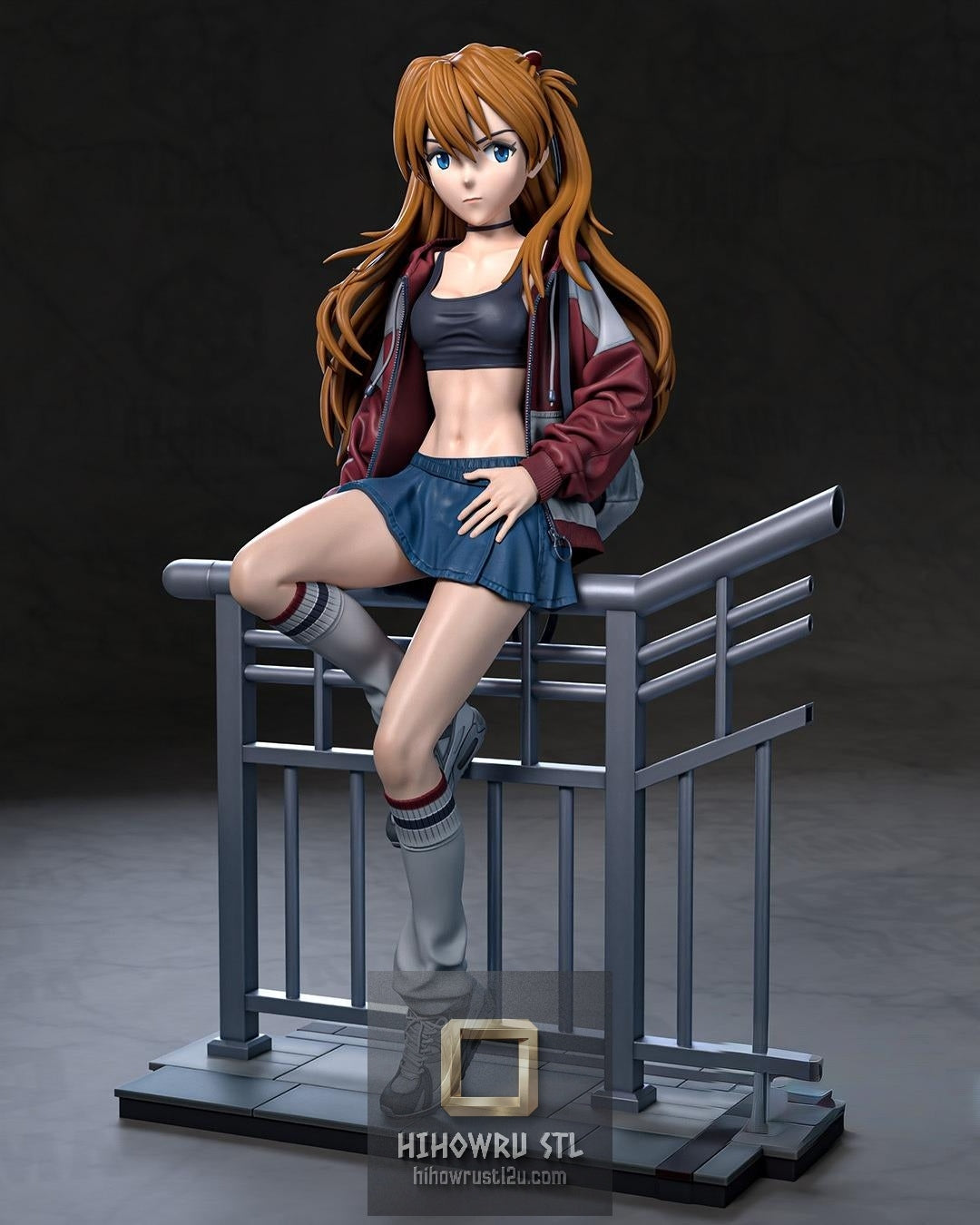 5507 Asuka Langley Soryu NSFW - Neon Genesis Evangelion - STL 3D Print Files