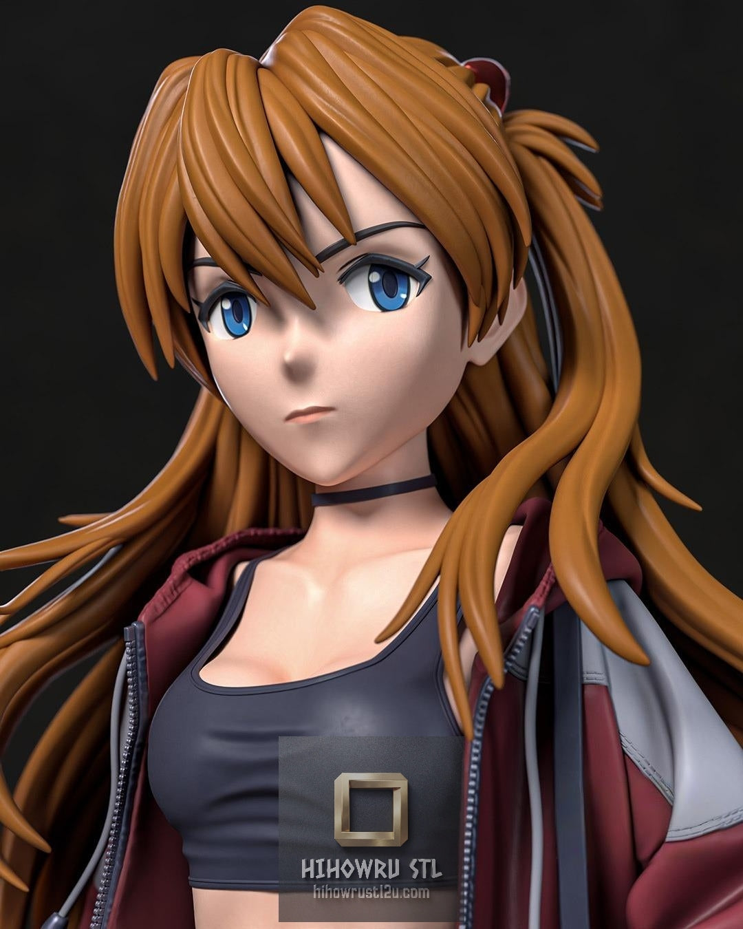 5507 Asuka Langley Soryu NSFW - Neon Genesis Evangelion - STL 3D Print Files