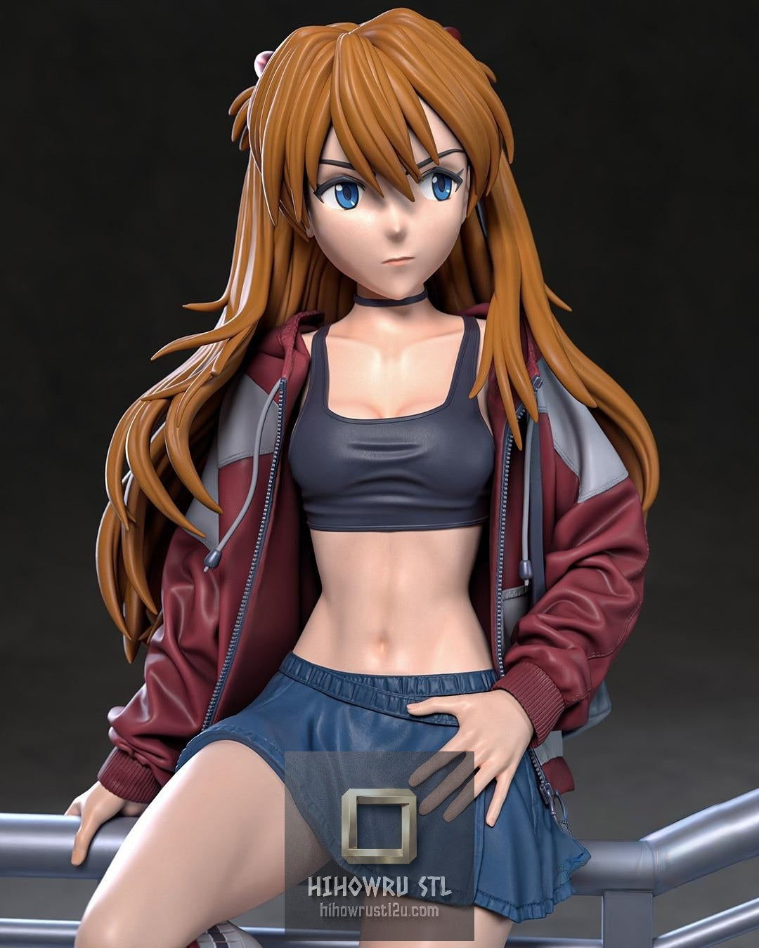 5507 Asuka Langley Soryu NSFW - Neon Genesis Evangelion - STL 3D Print Files