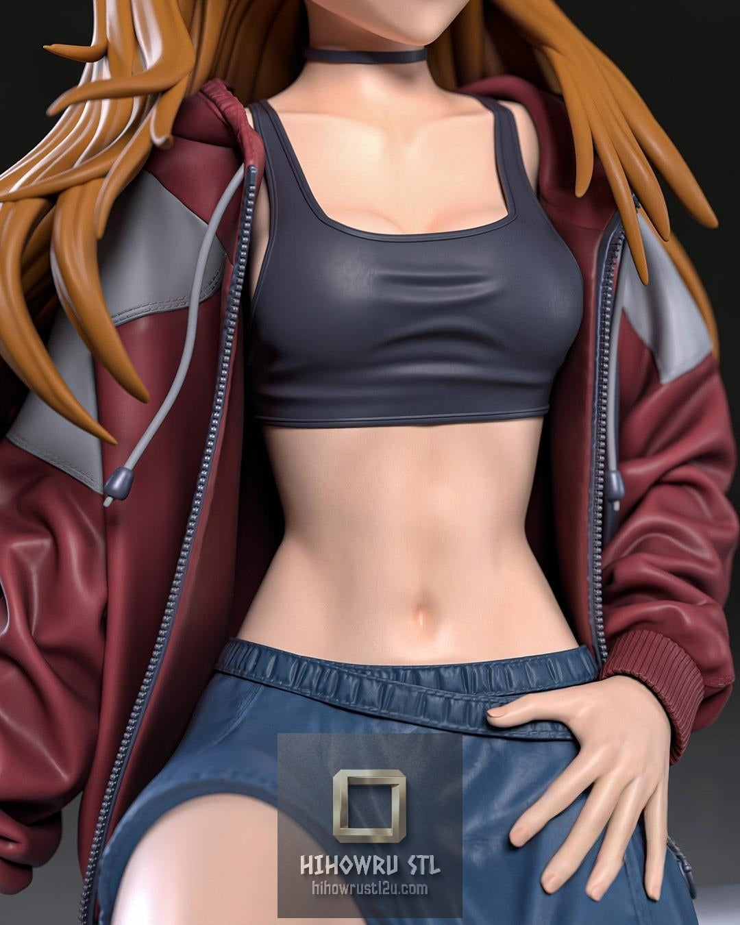 5507 Asuka Langley Soryu NSFW - Neon Genesis Evangelion - STL 3D Print Files
