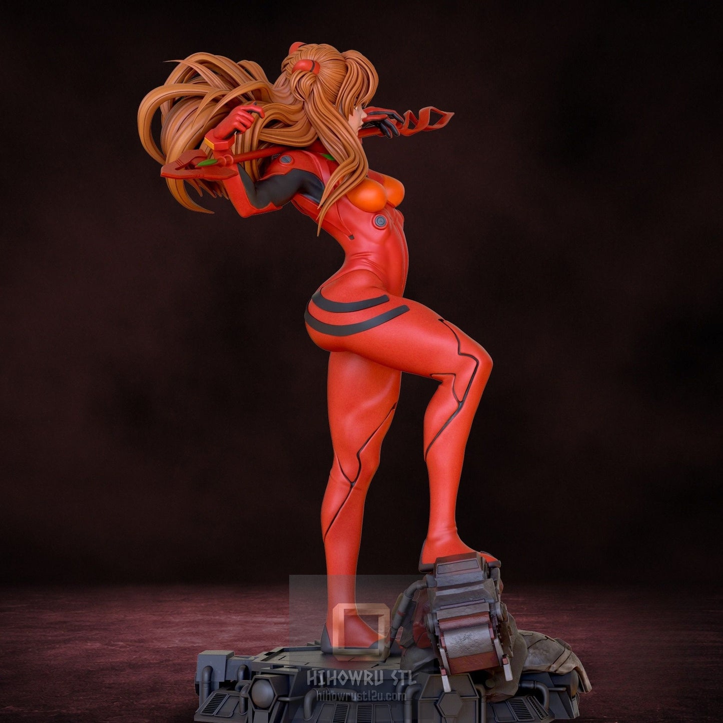 5017 Asuka Langley Soryu - Neon Genesis Evangelion - STL 3D Print Files