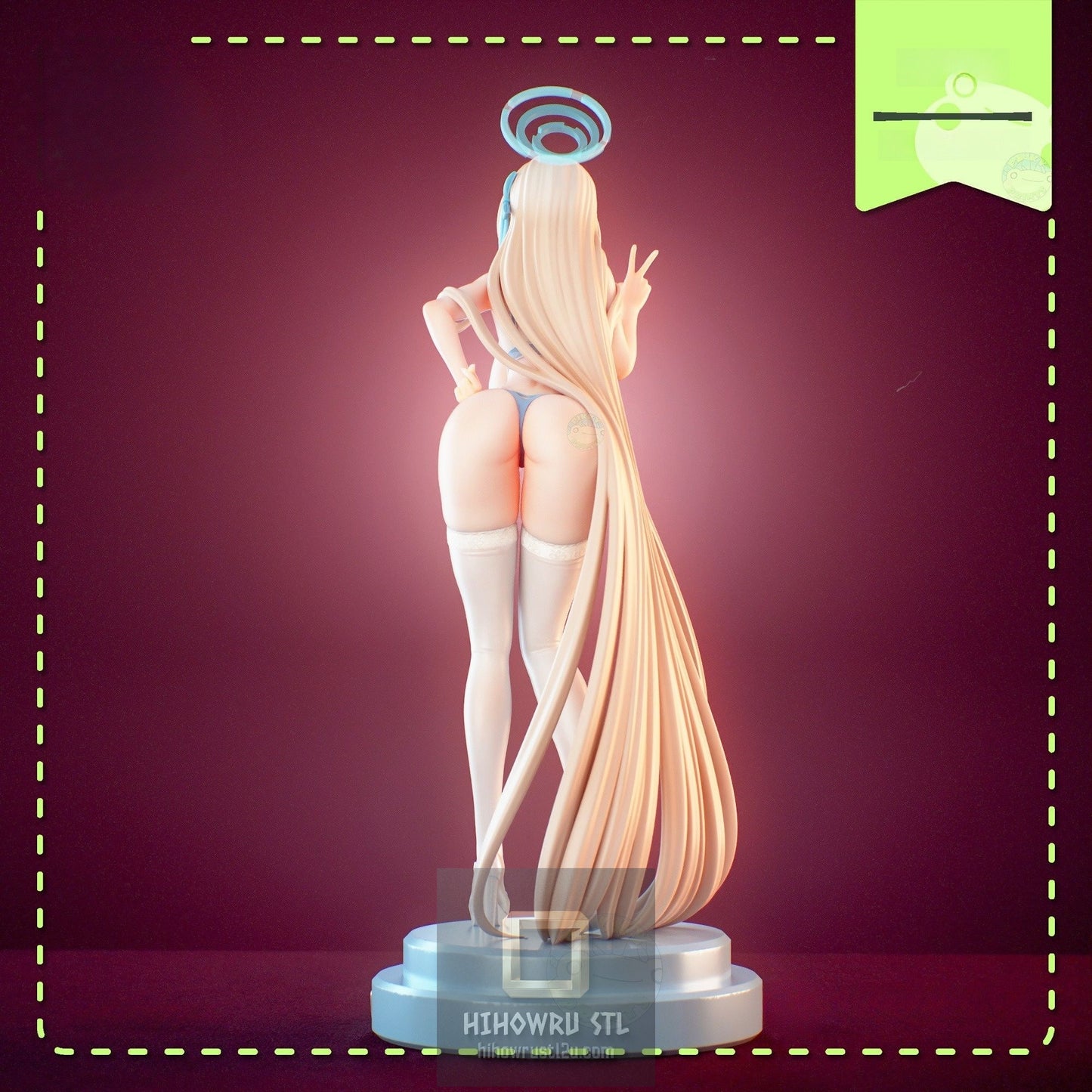 5357 Ichinose Asuna NSFW - Blue Archive - STL 3D Print Files