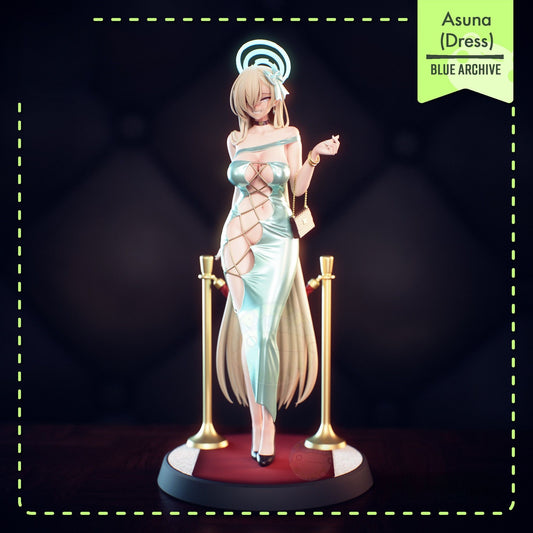 4078 Ichinose Asuna - Blue Archive - STL - 3d Print Files