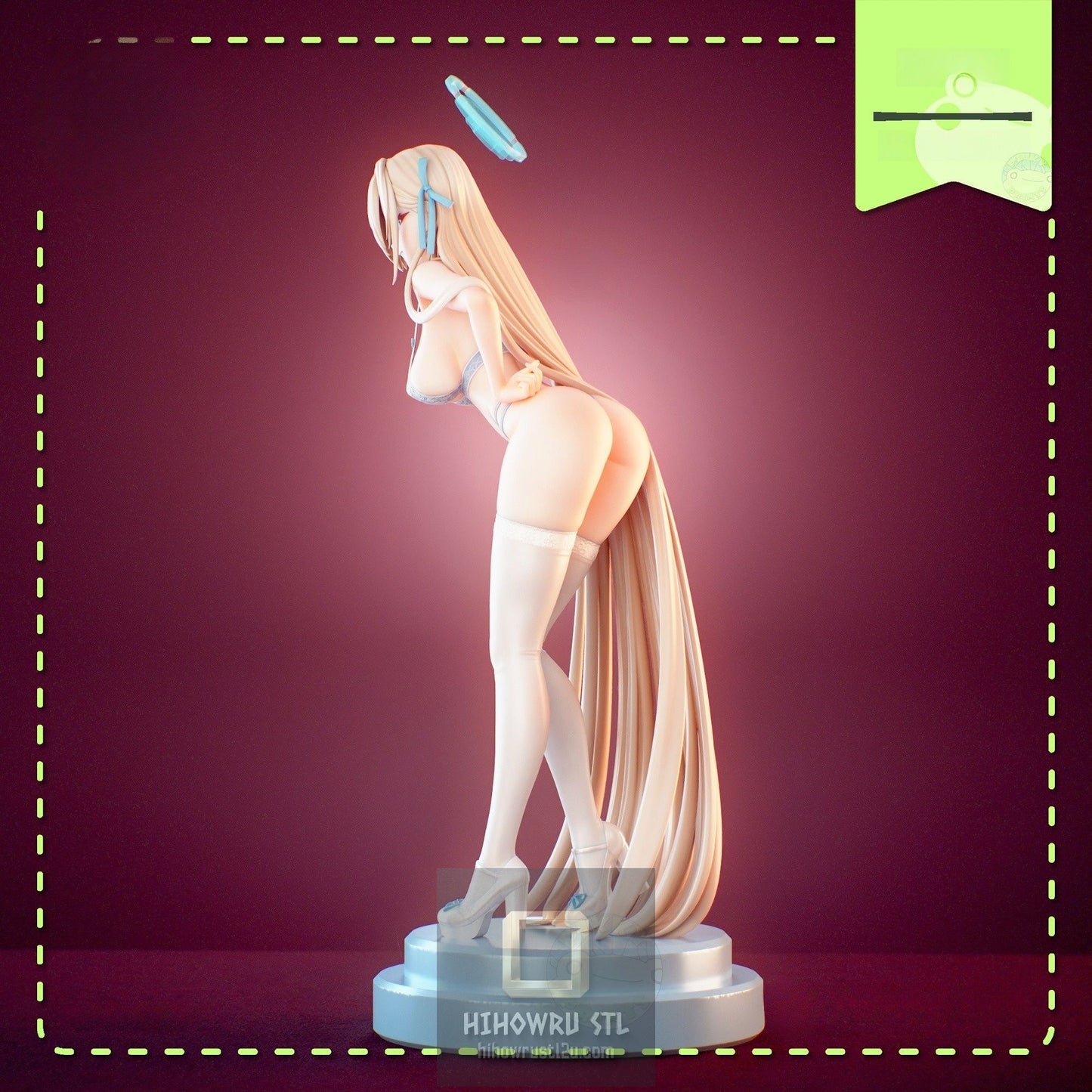 5357 Ichinose Asuna NSFW - Blue Archive - STL 3D Print Files